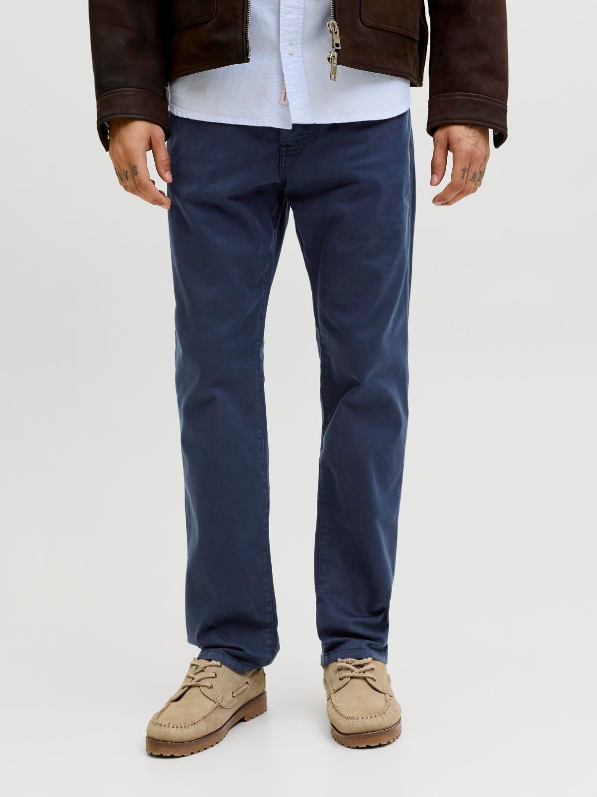 JPSTCLARK FINN PANTS NOOS Navy Blazer