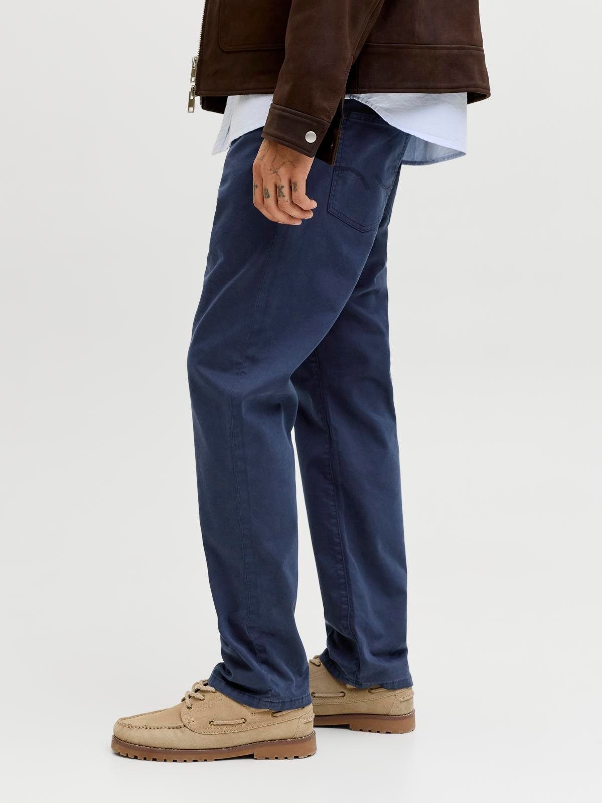JPSTCLARK FINN PANTS NOOS Navy Blazer