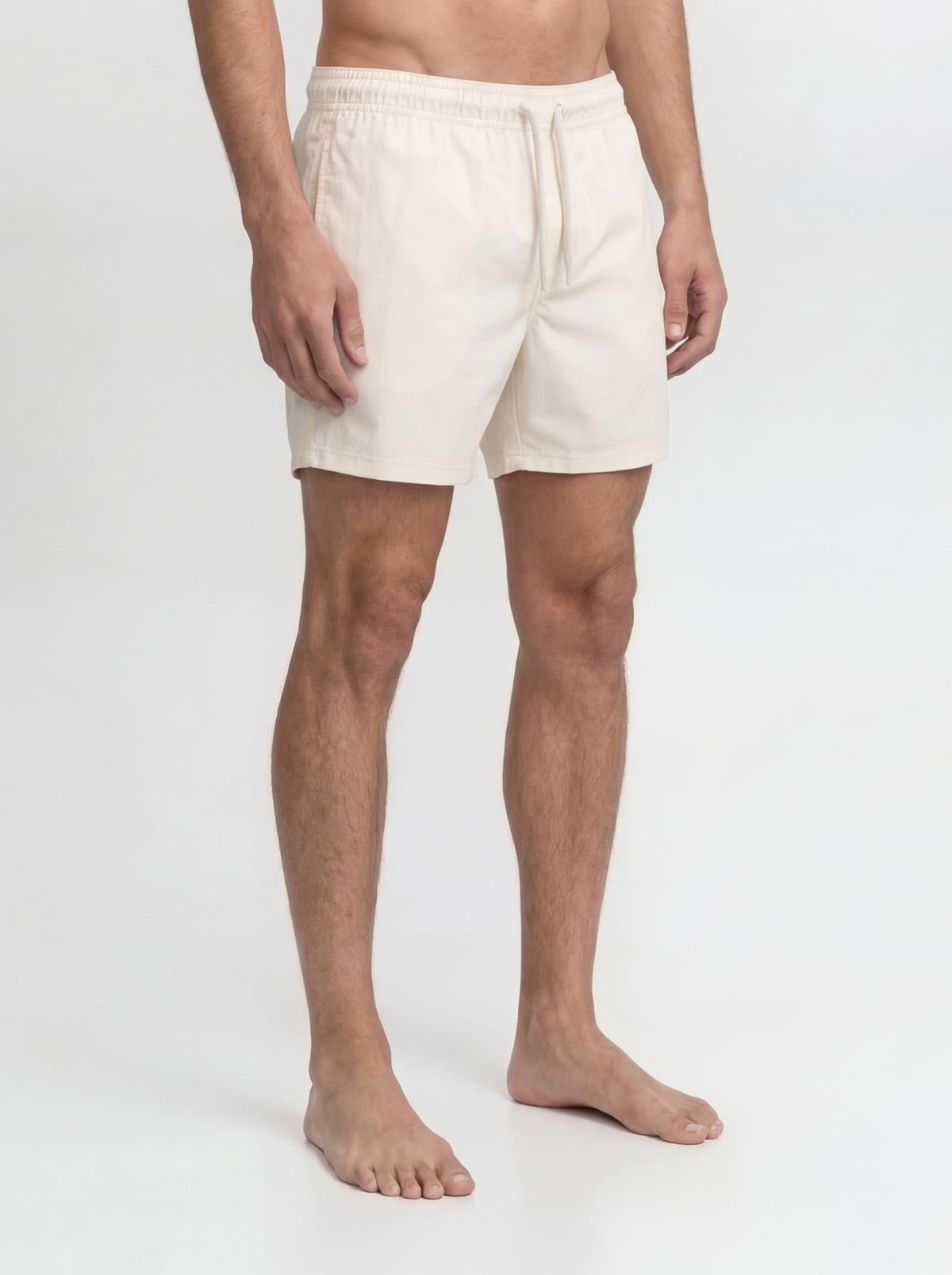 JPSTMAUI TROPIC SOLID SWIM SHORTS REG SN Moonbeam