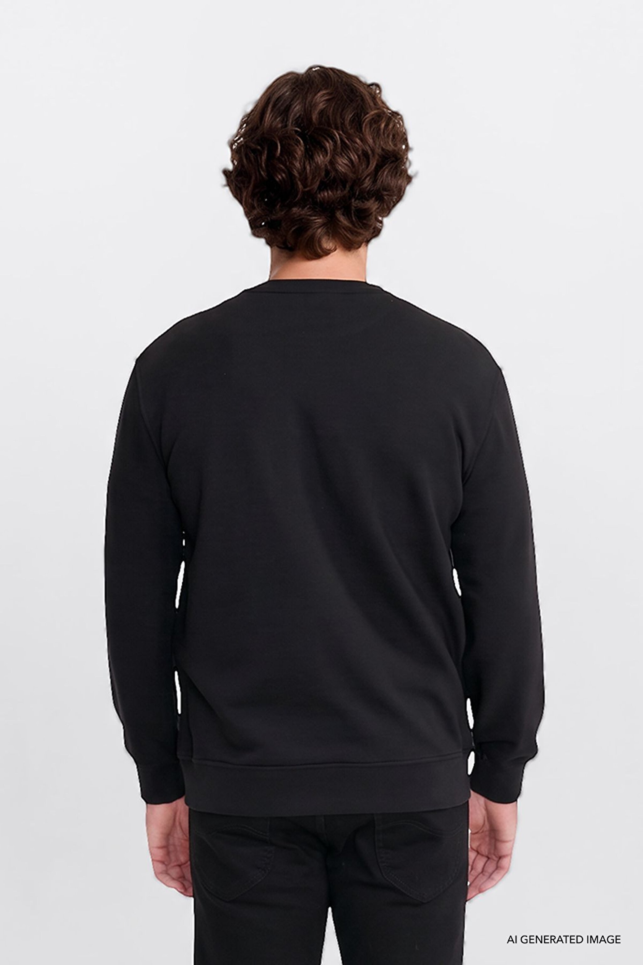 Big Logo Sweatshirt Black