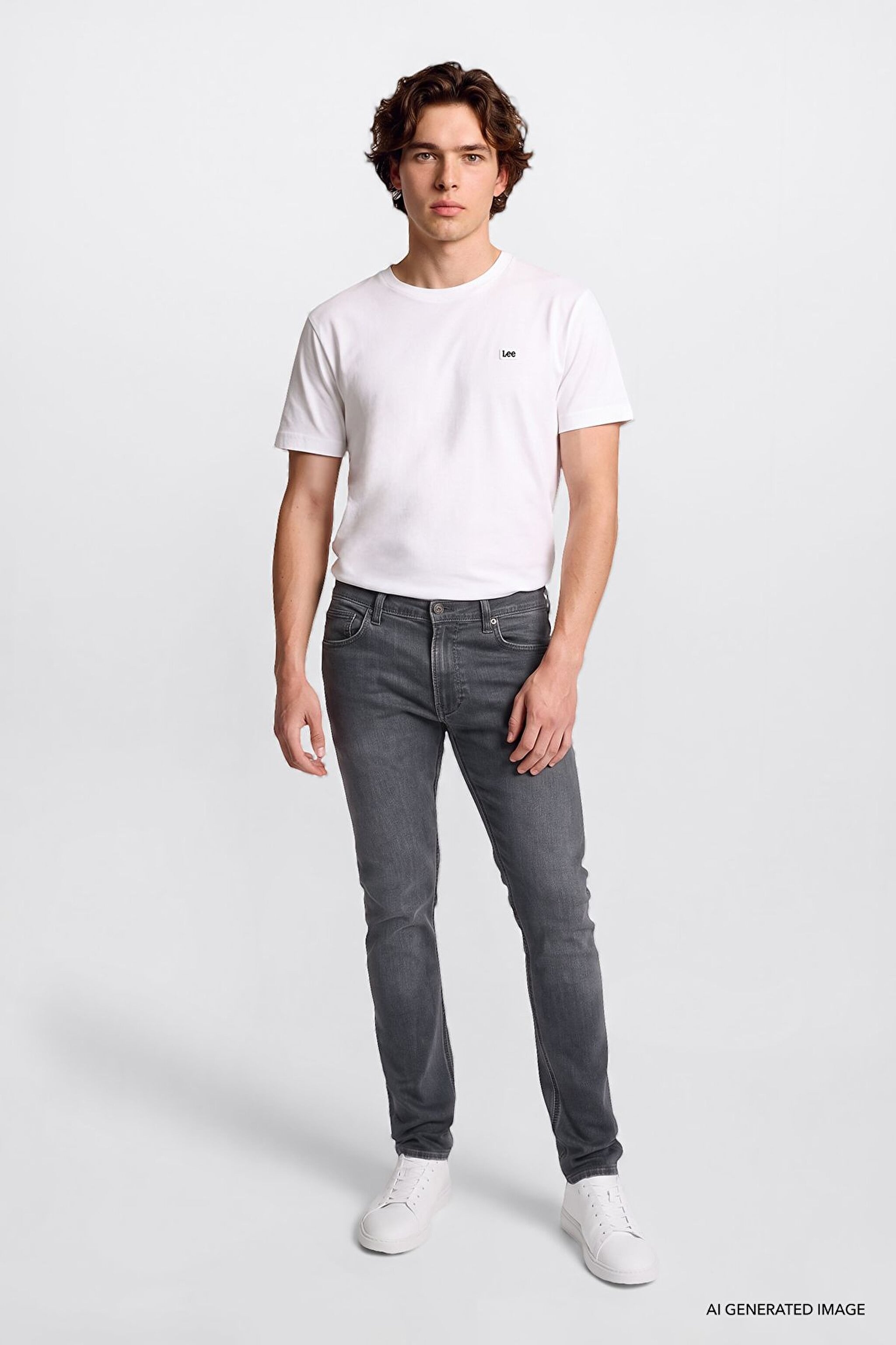 Luke Denim Pantolon Ashes