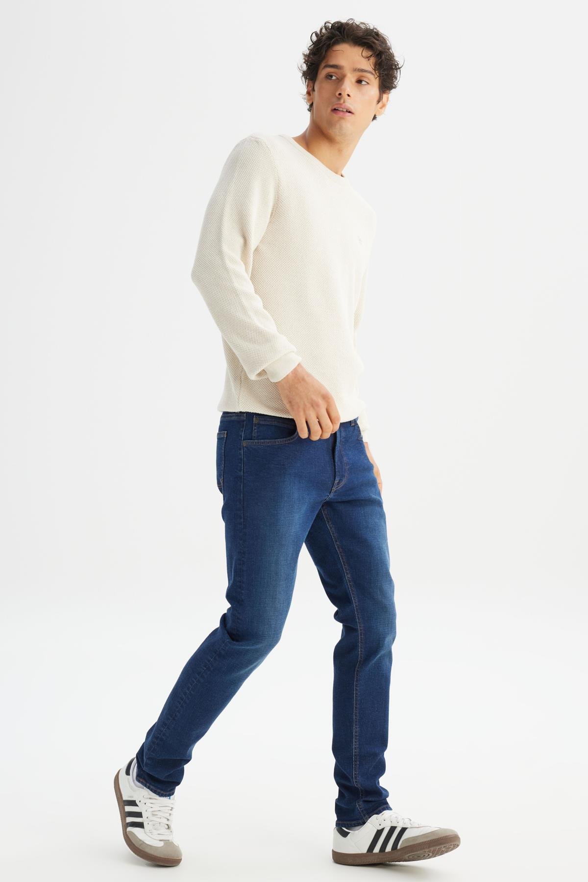 Luke Denim Pantolon Dark Indigo