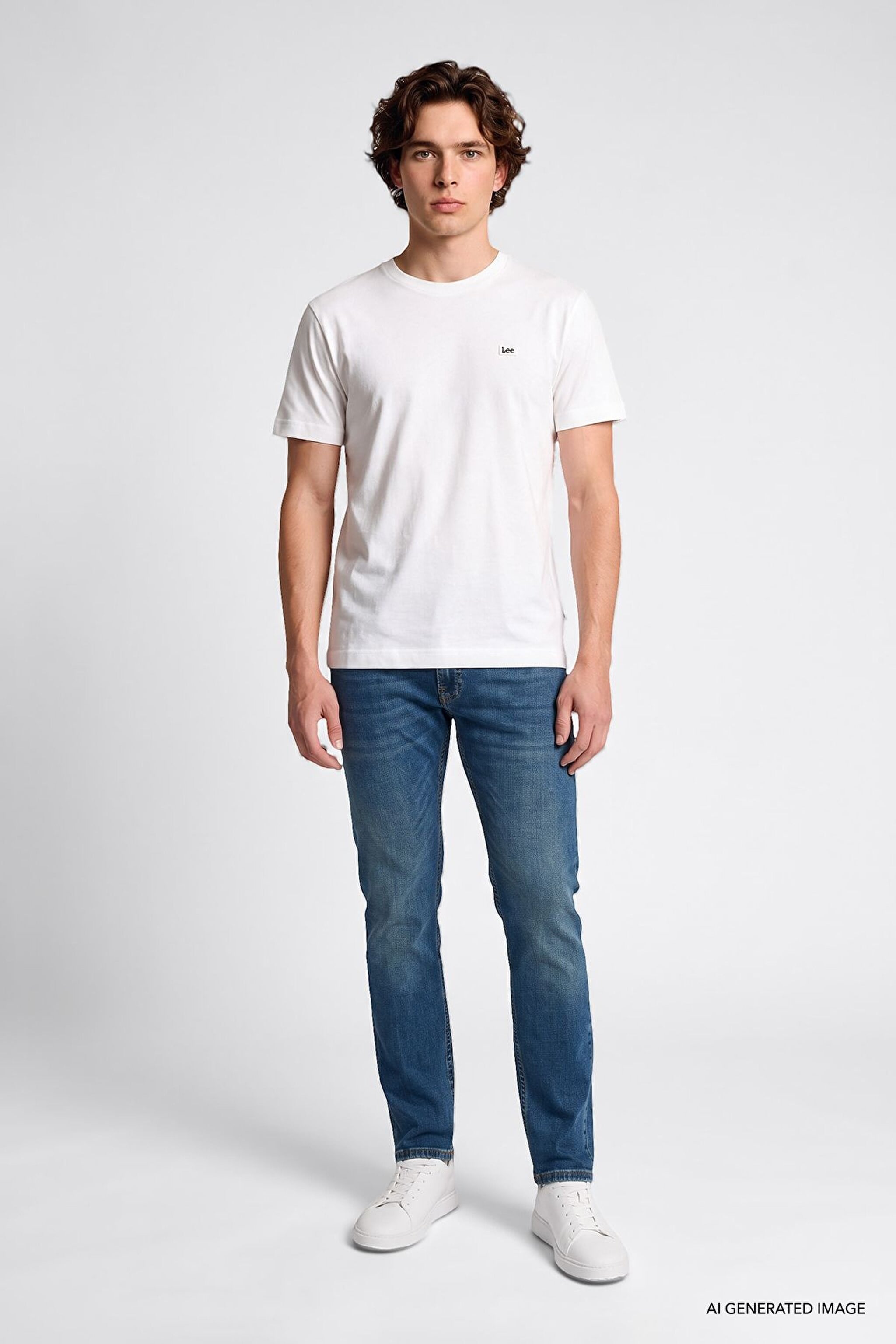 Luke Denim Pantolon MidBlue