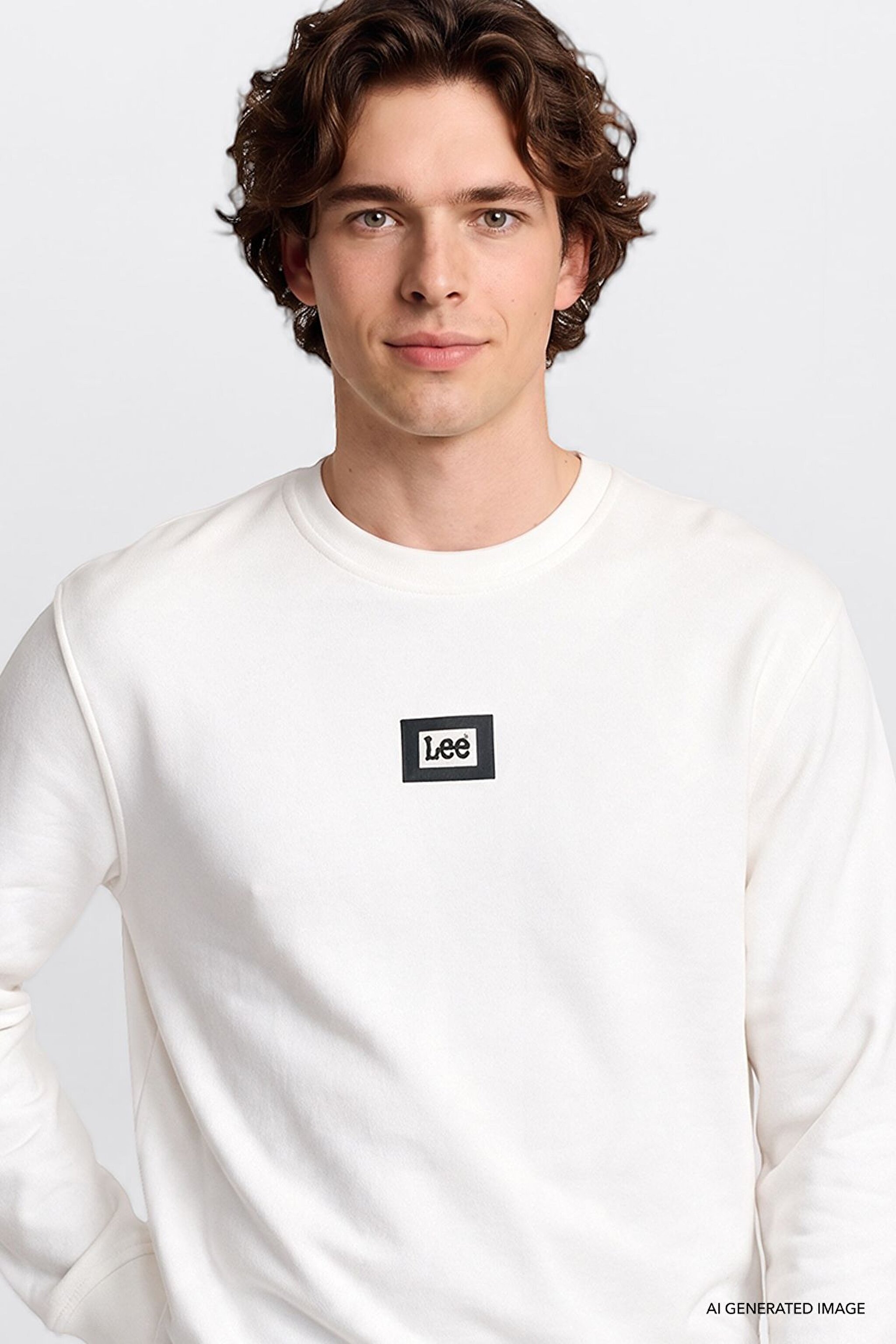 Mid Logo Sweatshirt Off White