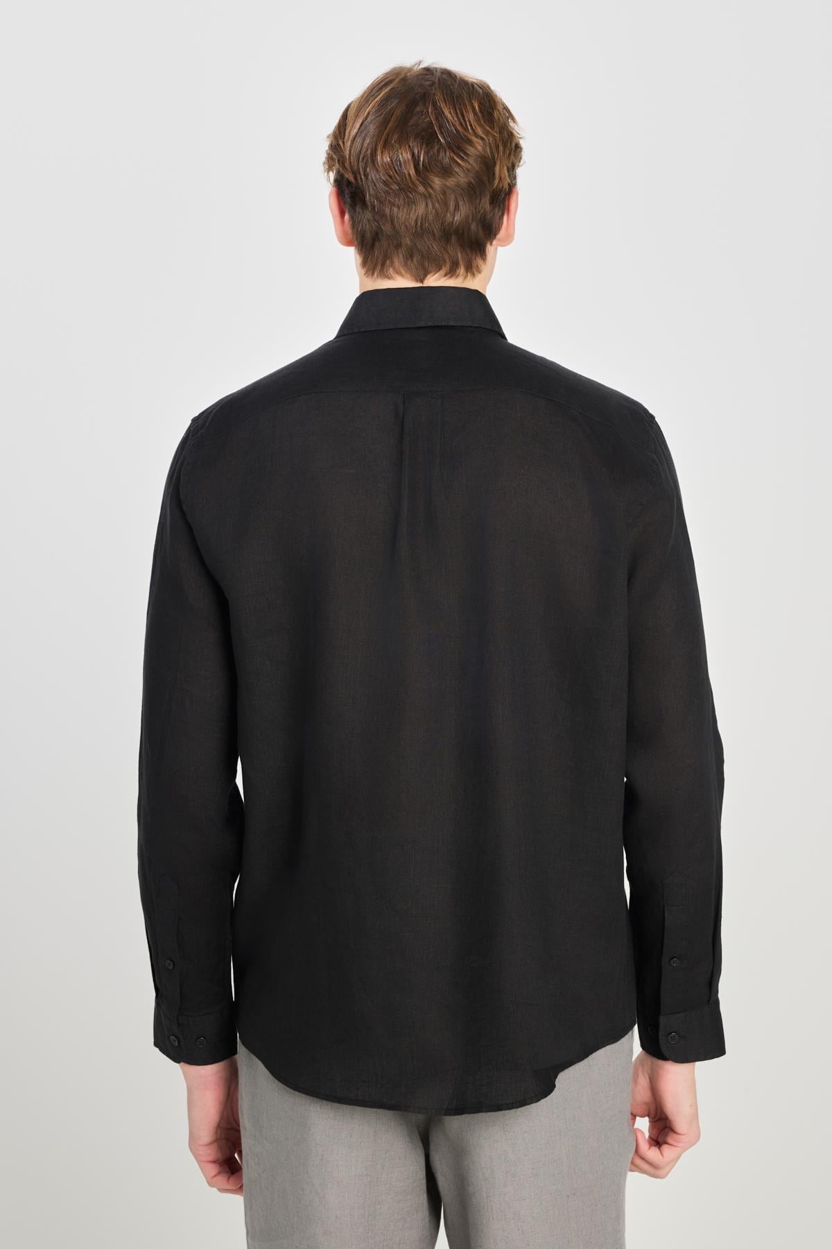Regular Fit Gömlek Black