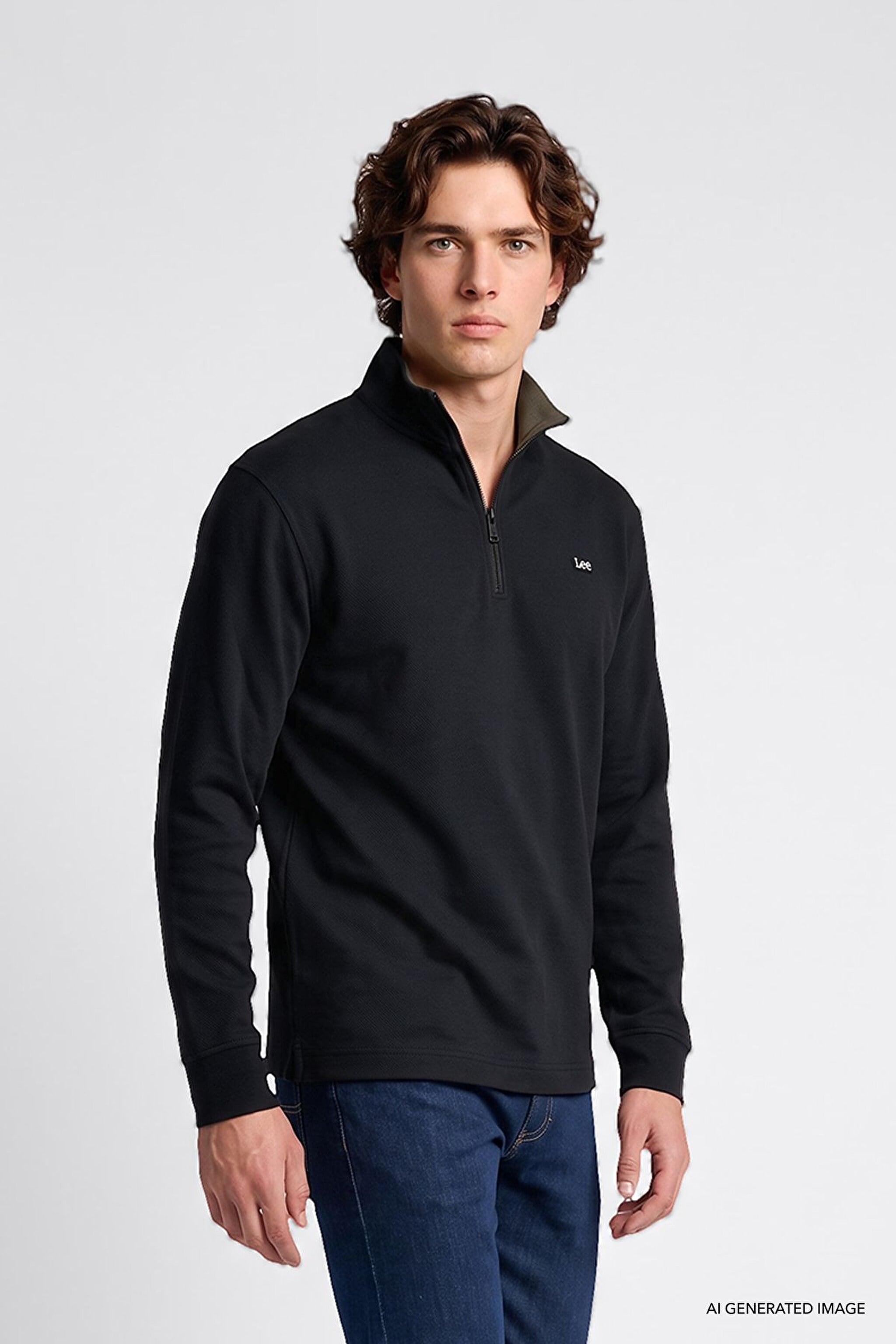 Small Logo Sweatshirt Anthracita