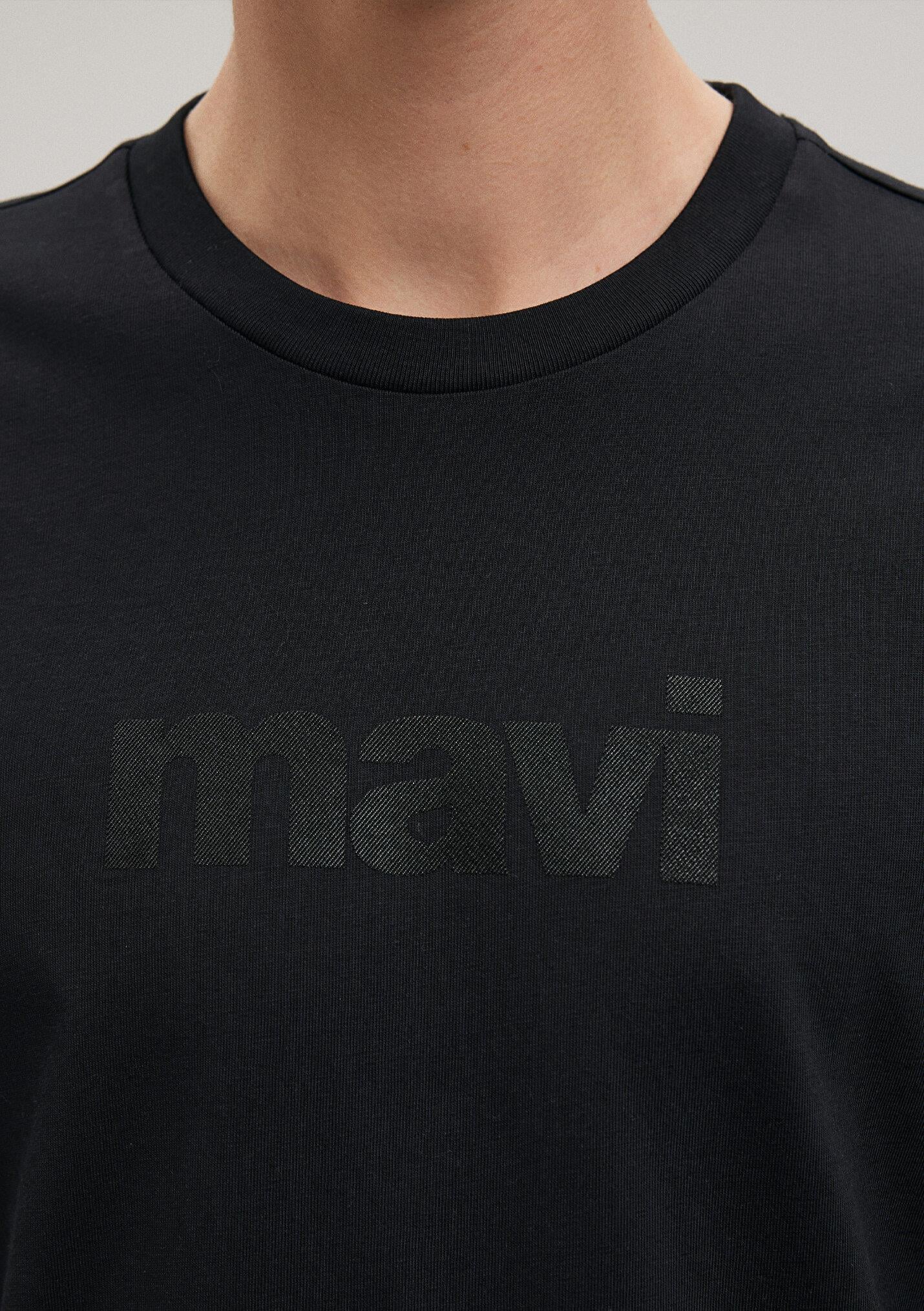 MAVİ LOGO TİŞÖRT Siyah Siyah