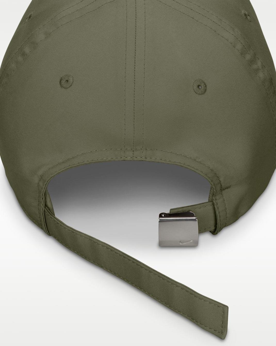 Nike Dri-FIT Club Unstructured Metal Swoosh Cap Yeşil