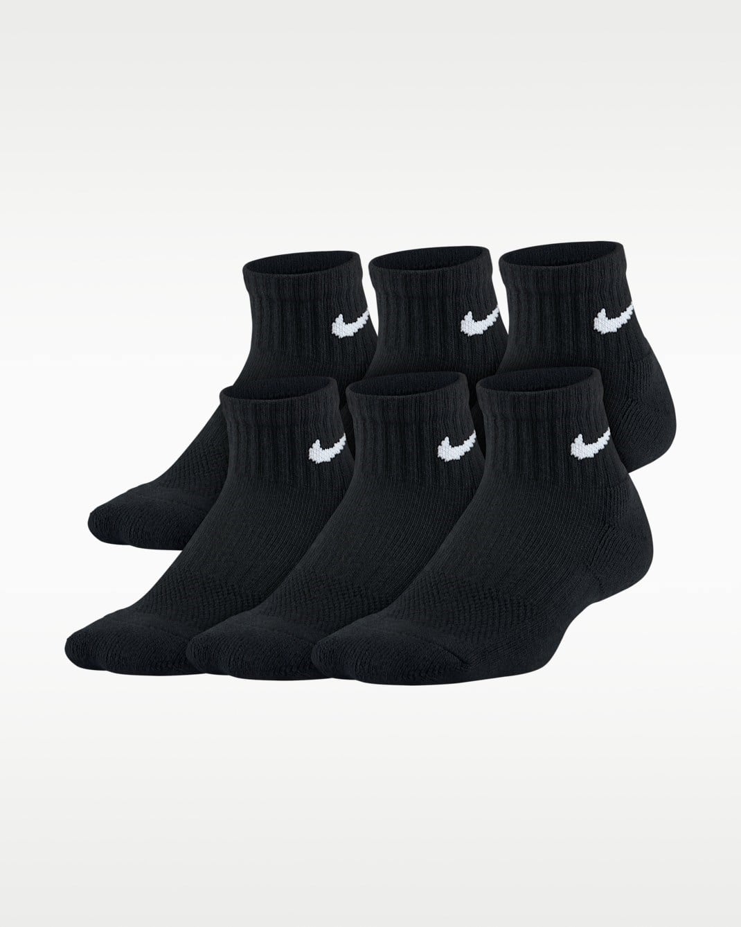 Nike Everyday Cushioned Ankle Socks 6lı Paket Siyah