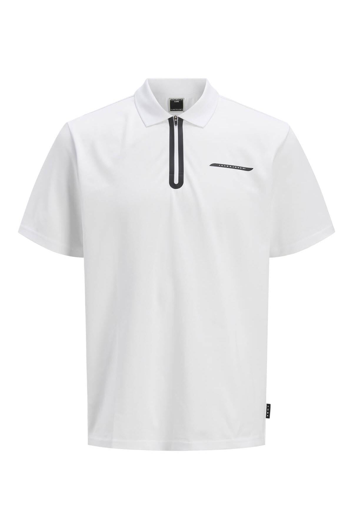 JCOFUSION PIQUE POLO SS SN Bright White