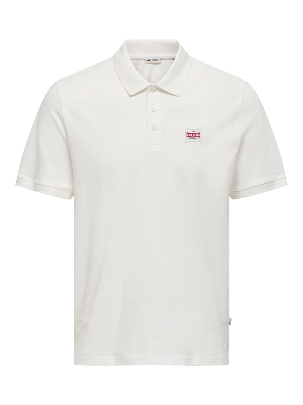 ONSDAWSON REG SS POLO SHIRT VD Cloud Dancer
