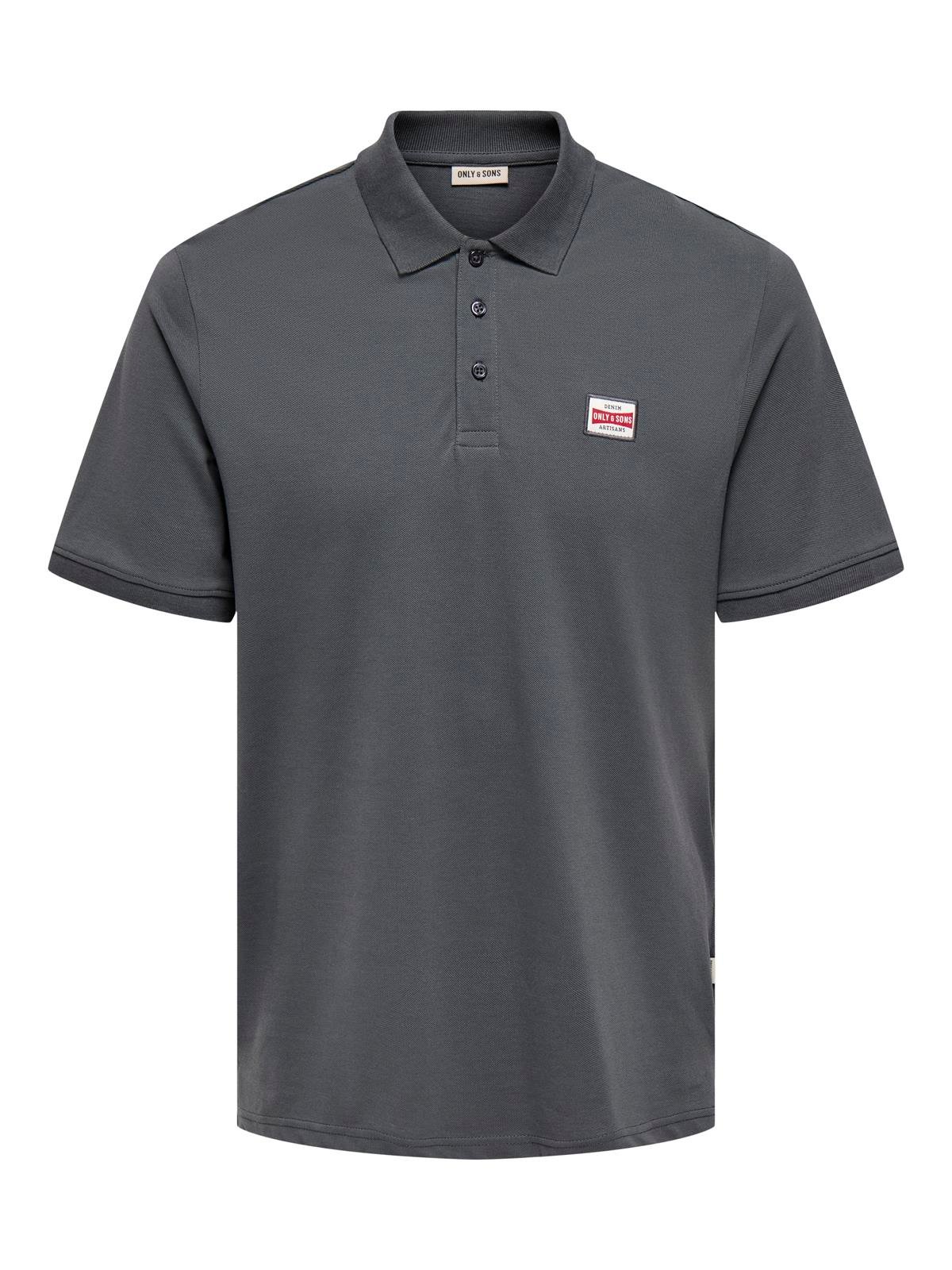 ONSDAWSON REG SS POLO SHIRT VD GREY