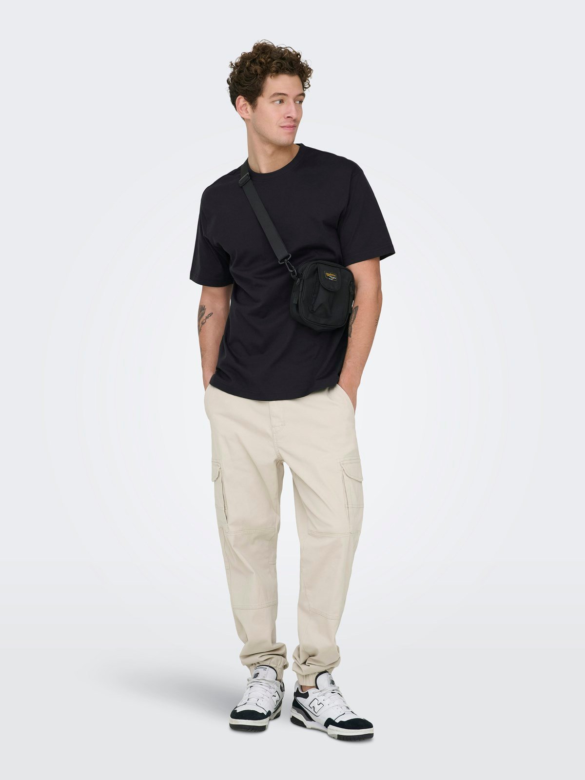 ONSFRED LIFE RLX SS TEE NOOS Black