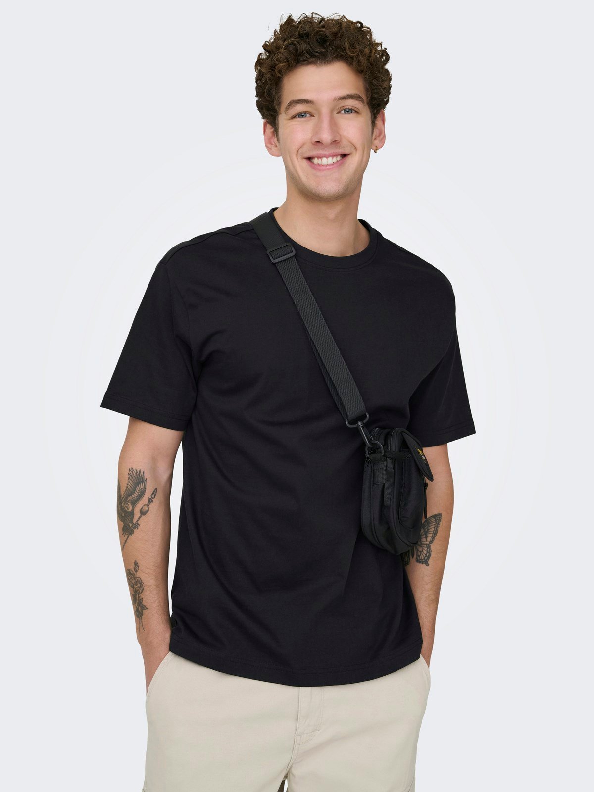 ONSFRED LIFE RLX SS TEE NOOS Black