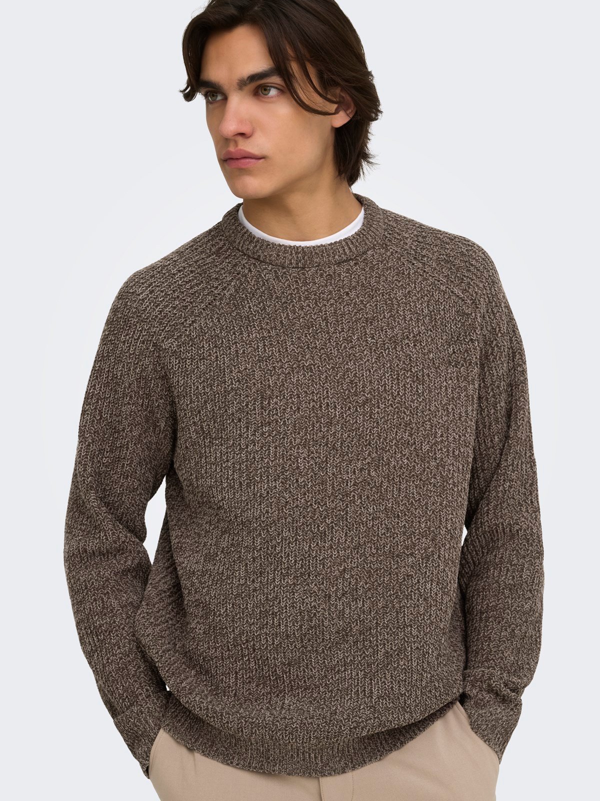 ONSJOIN RLX LS RAGLAN KNIT Falcon