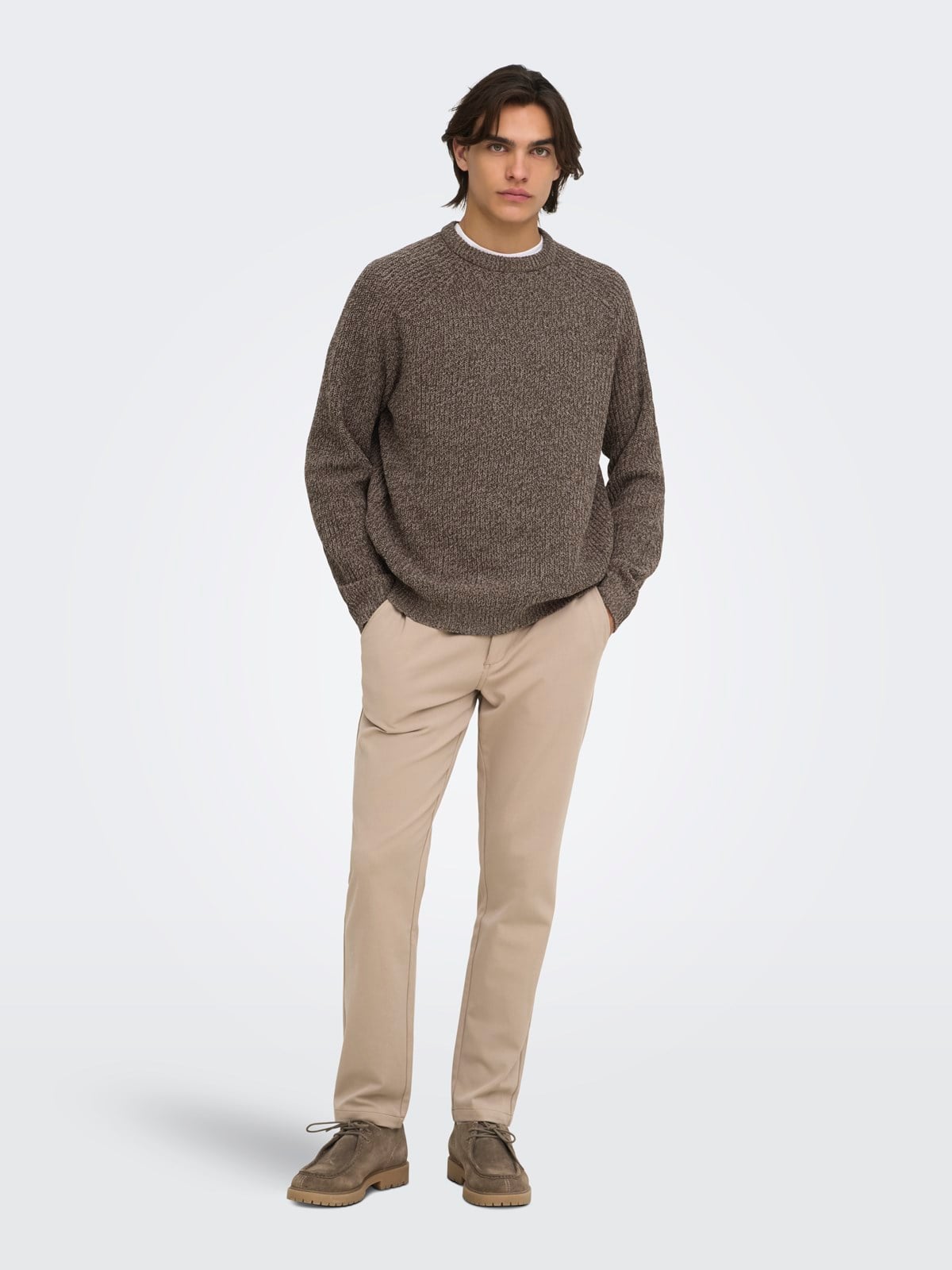 ONSJOIN RLX LS RAGLAN KNIT Falcon
