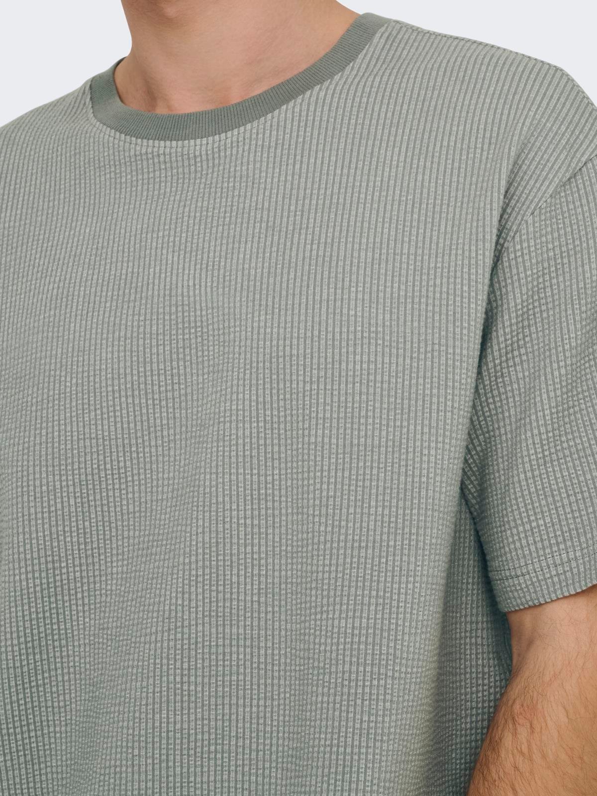 ONSKIAN LIFE RLX SS STRP TEE Sedona Sage
