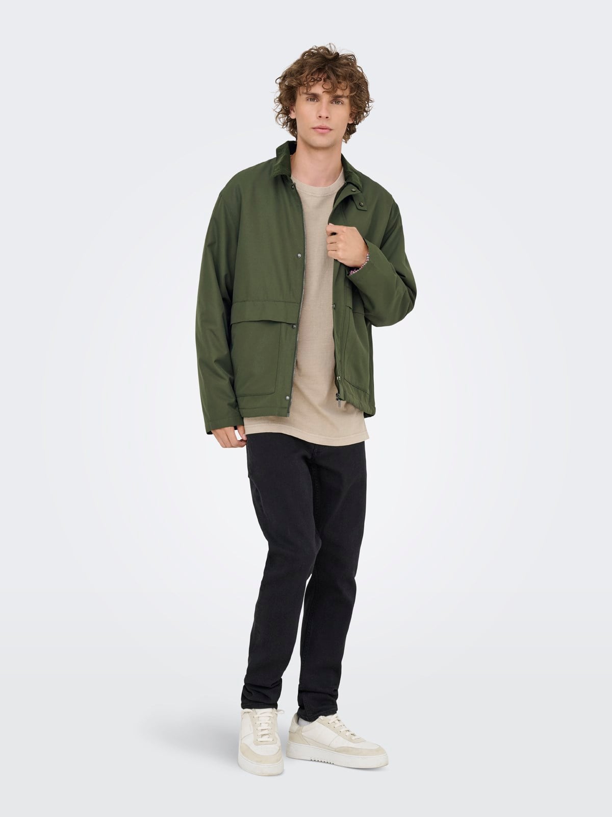 ONSKOSMO PADDED JACKET OTW VD Olive Night