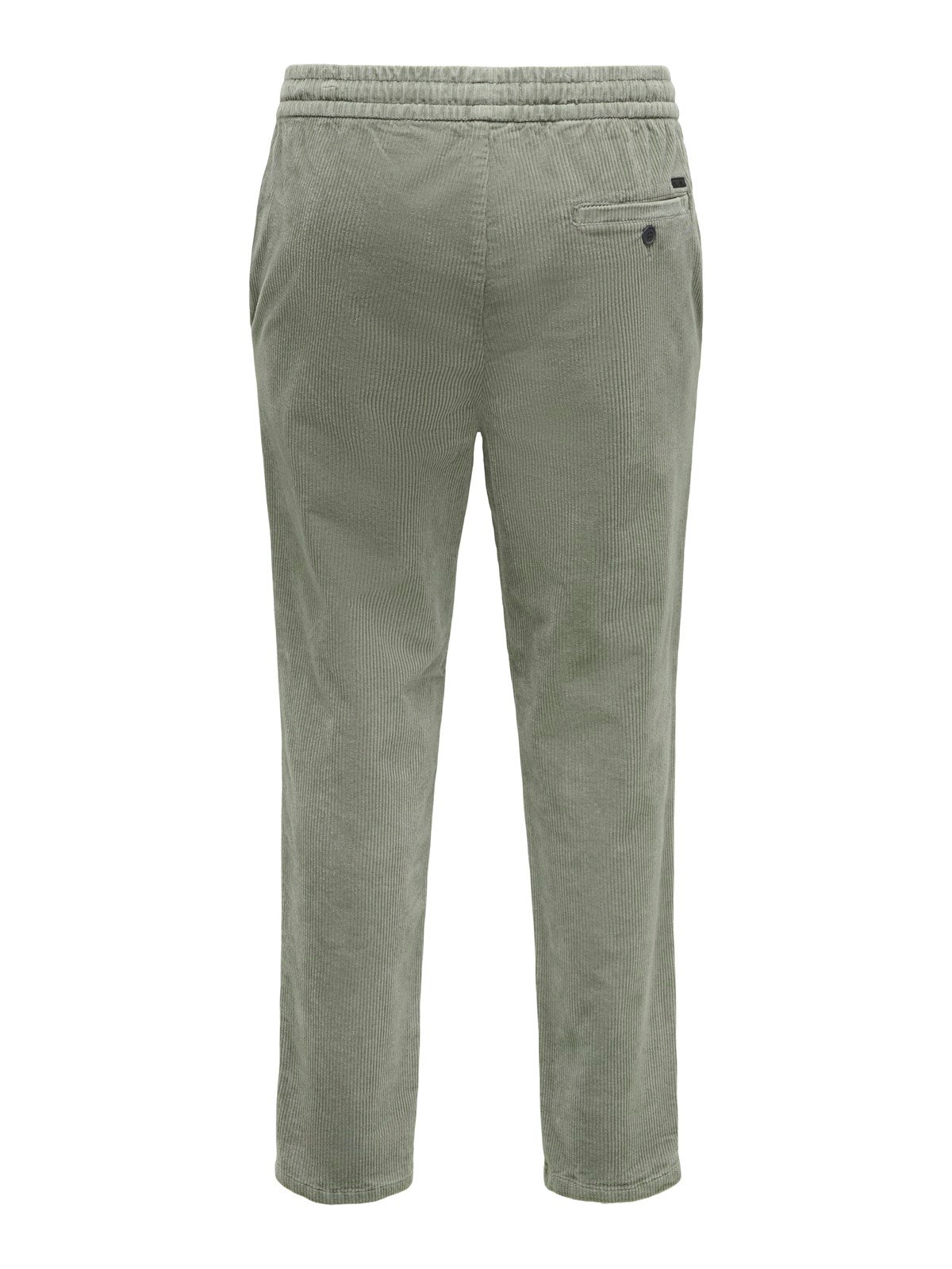 ONSLINUS TAP CORDUROY 0185 PANT NOOS Castor Gray