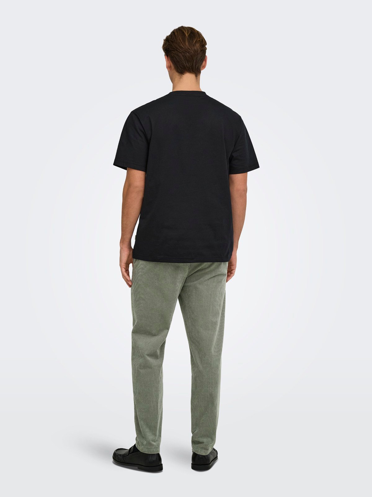 ONSLINUS TAP CORDUROY 0185 PANT NOOS Castor Gray