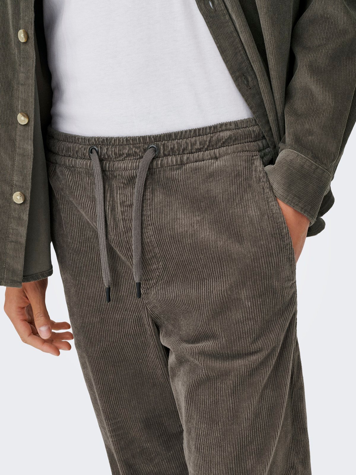ONSLINUS TAP CORDUROY 0185 PANT NOOS Falcon