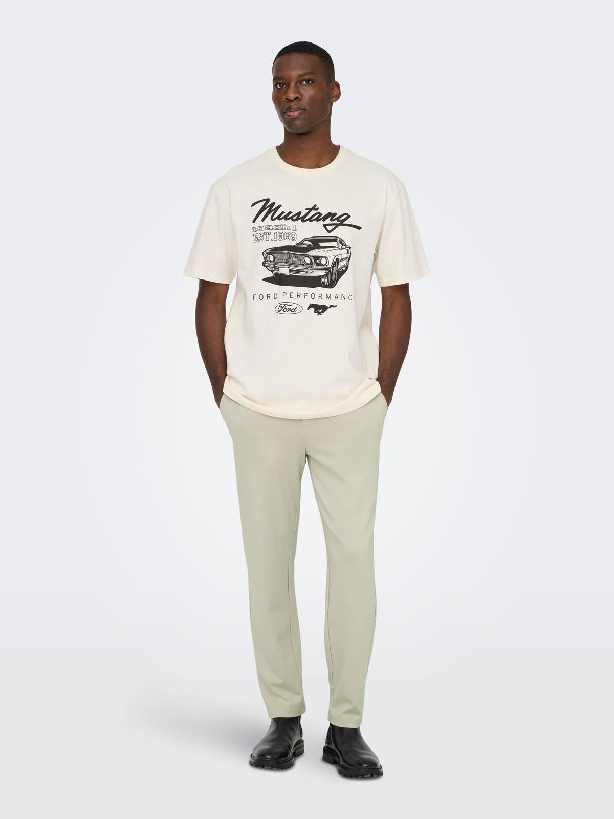 ONSMARK TAPERED 0209 PANTS Moonstruck