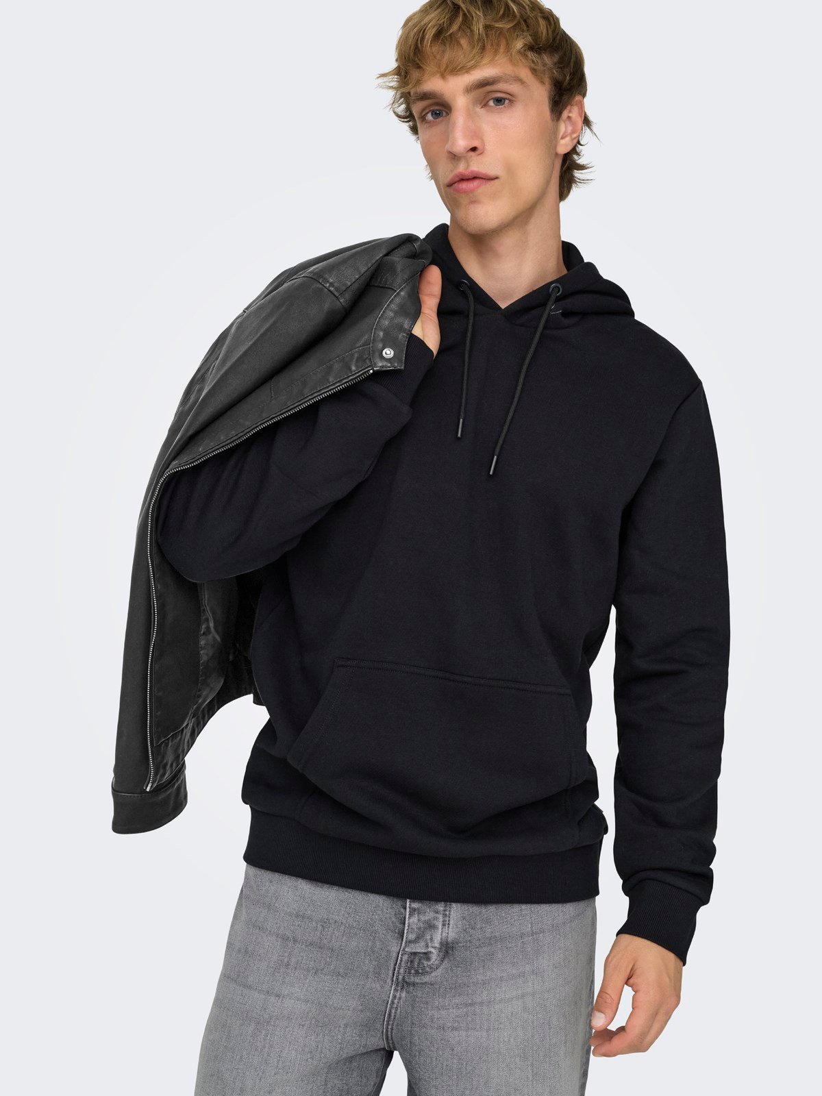 ONSMIKE PU RACER JACKET OTW NOOS Black