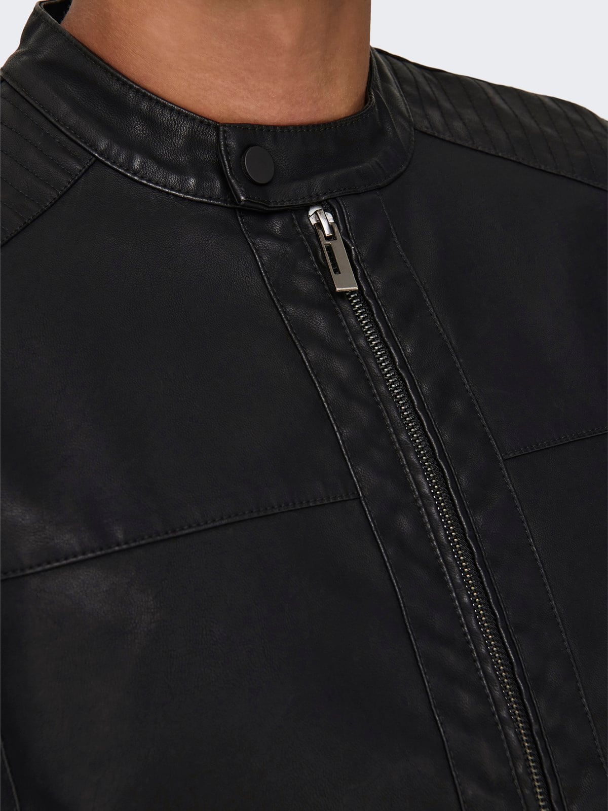 ONSMIKE PU RACER JACKET OTW NOOS Black