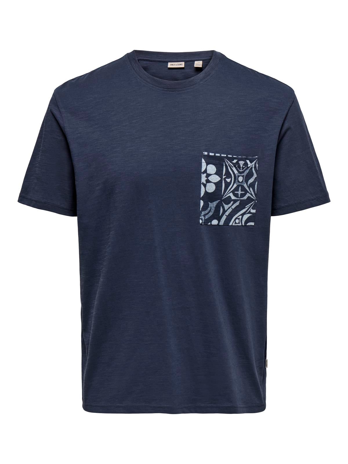 ONSPERRY LIFE REG LEAF SS POCKETTEE Blue Nights