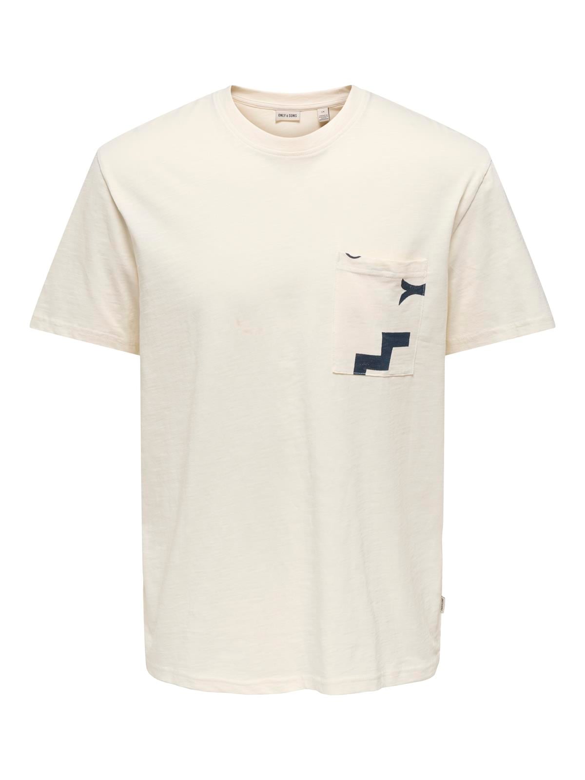 ONSPERRY LIFE REG LEAF SS POCKETTEE Egret