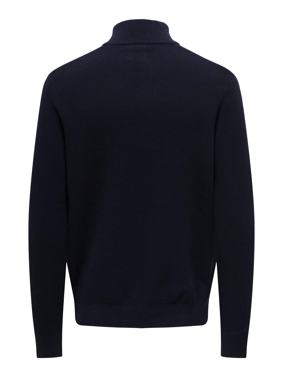 ONSPHIL REG 12 STRUC HALF ZIP KNIT NOOS DARK NAVY