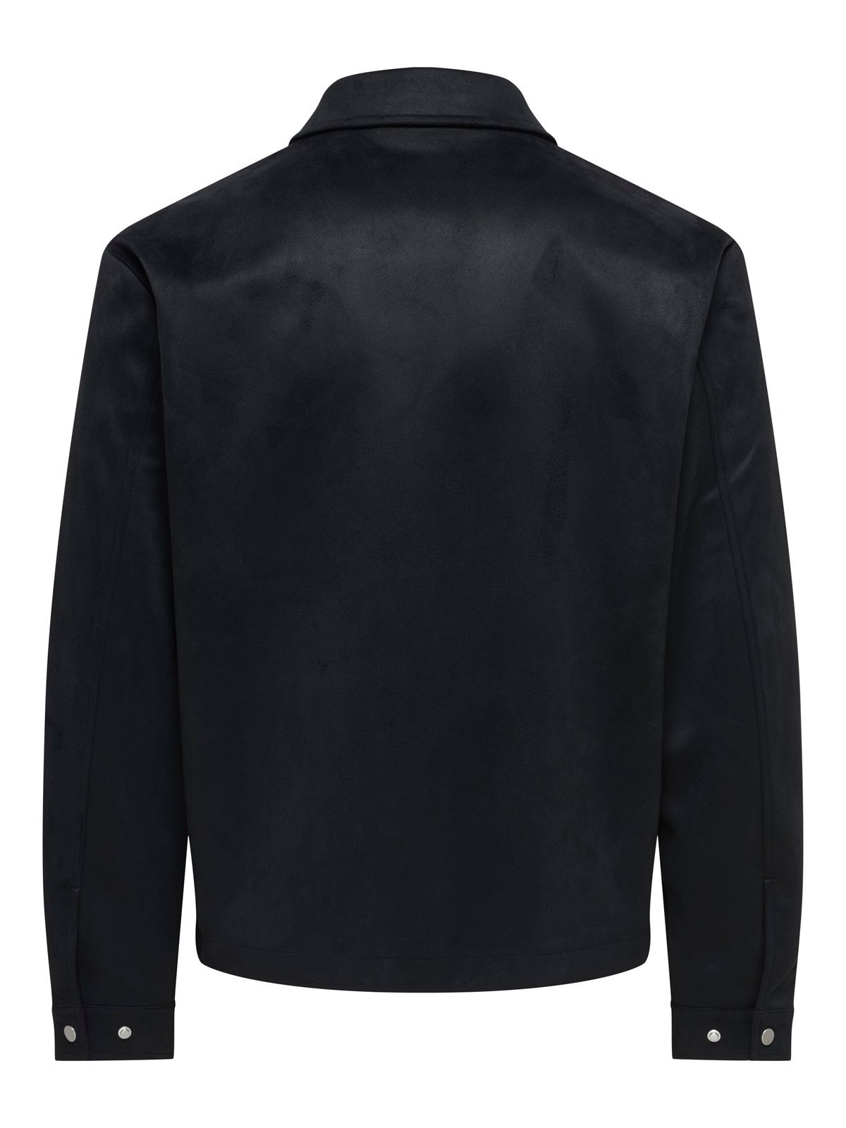 ONSRUBY FAKE SUEDE JACKET OTW VD Black