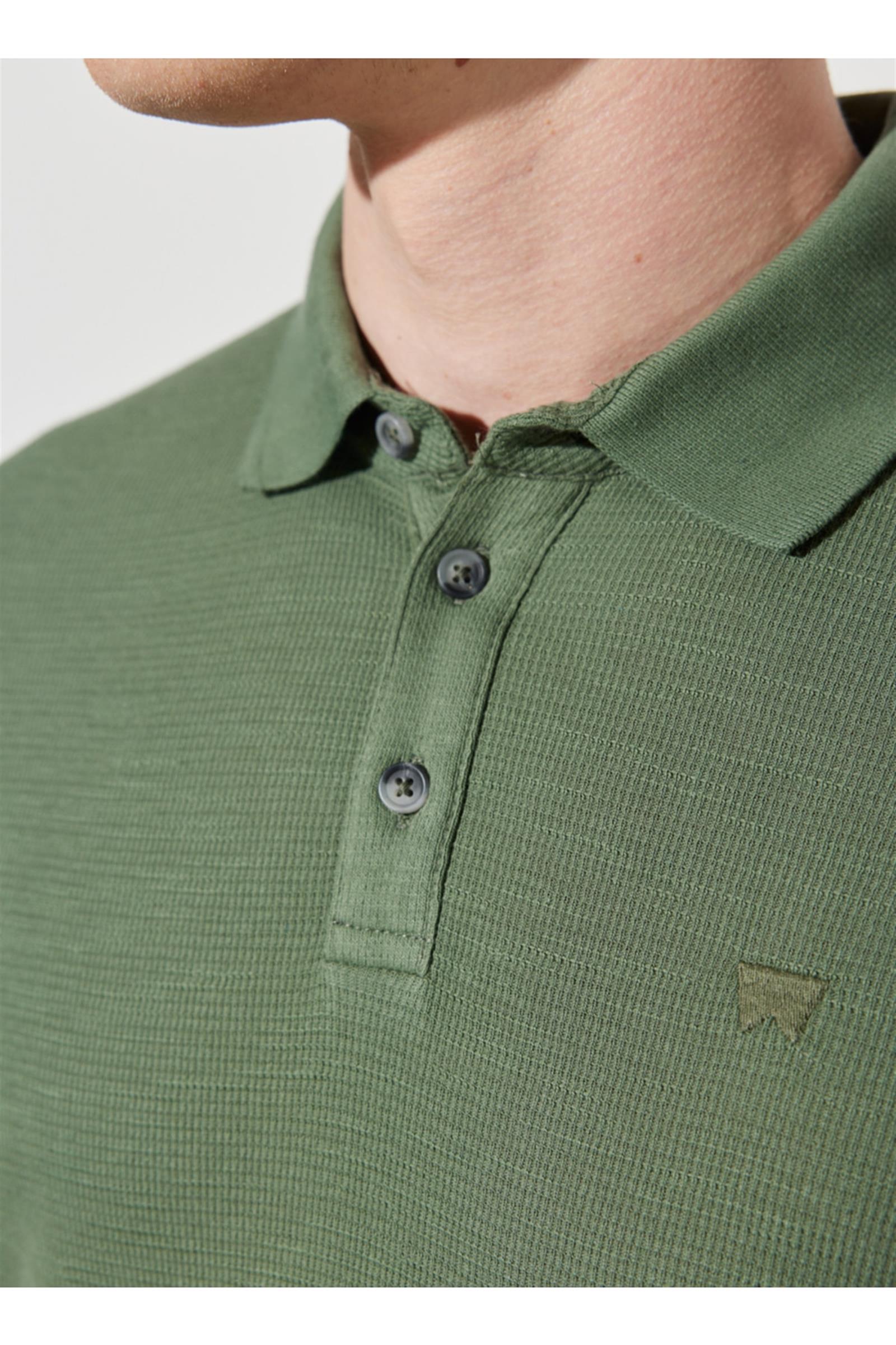 Polo Yaka T-shirt Khaki