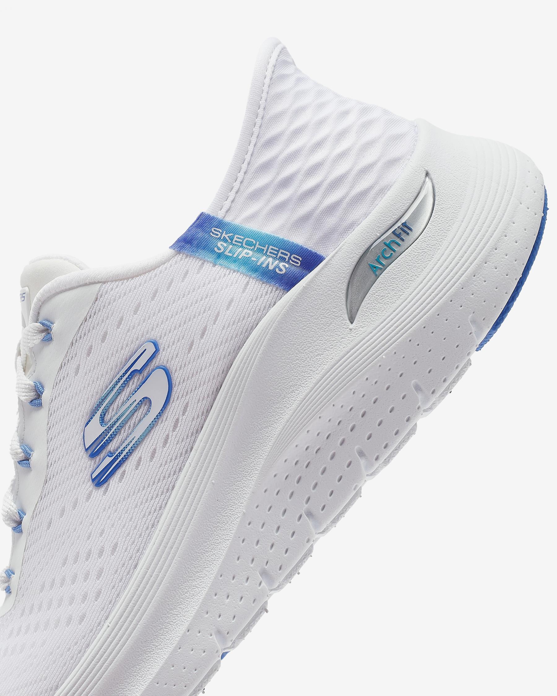 Skechers ARCH FİT 2.0 - EASY CHİC Beyaz/Mavi