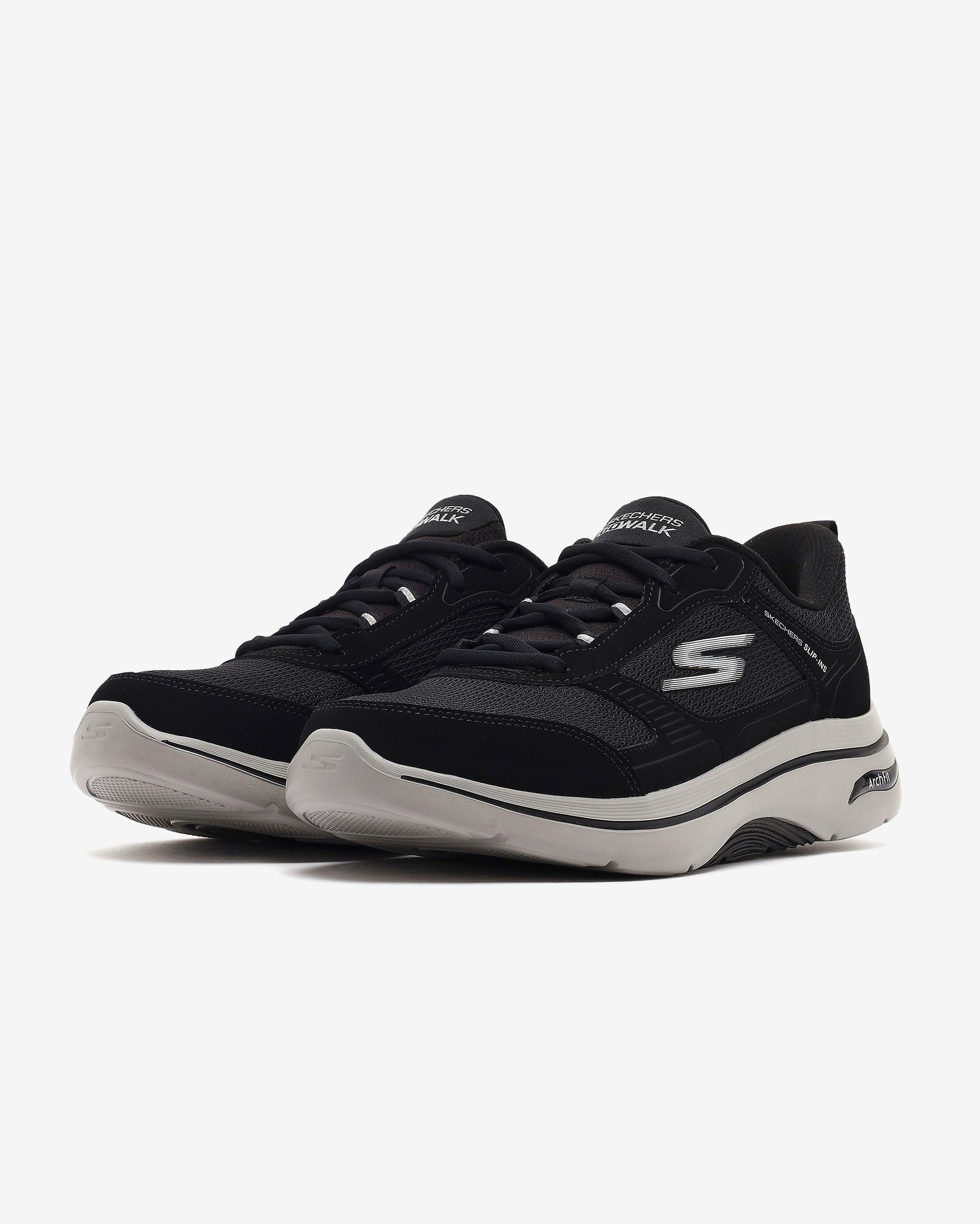 Skechers GO WALK ARCH FIT 2.0 SEARED Siyah/Gri