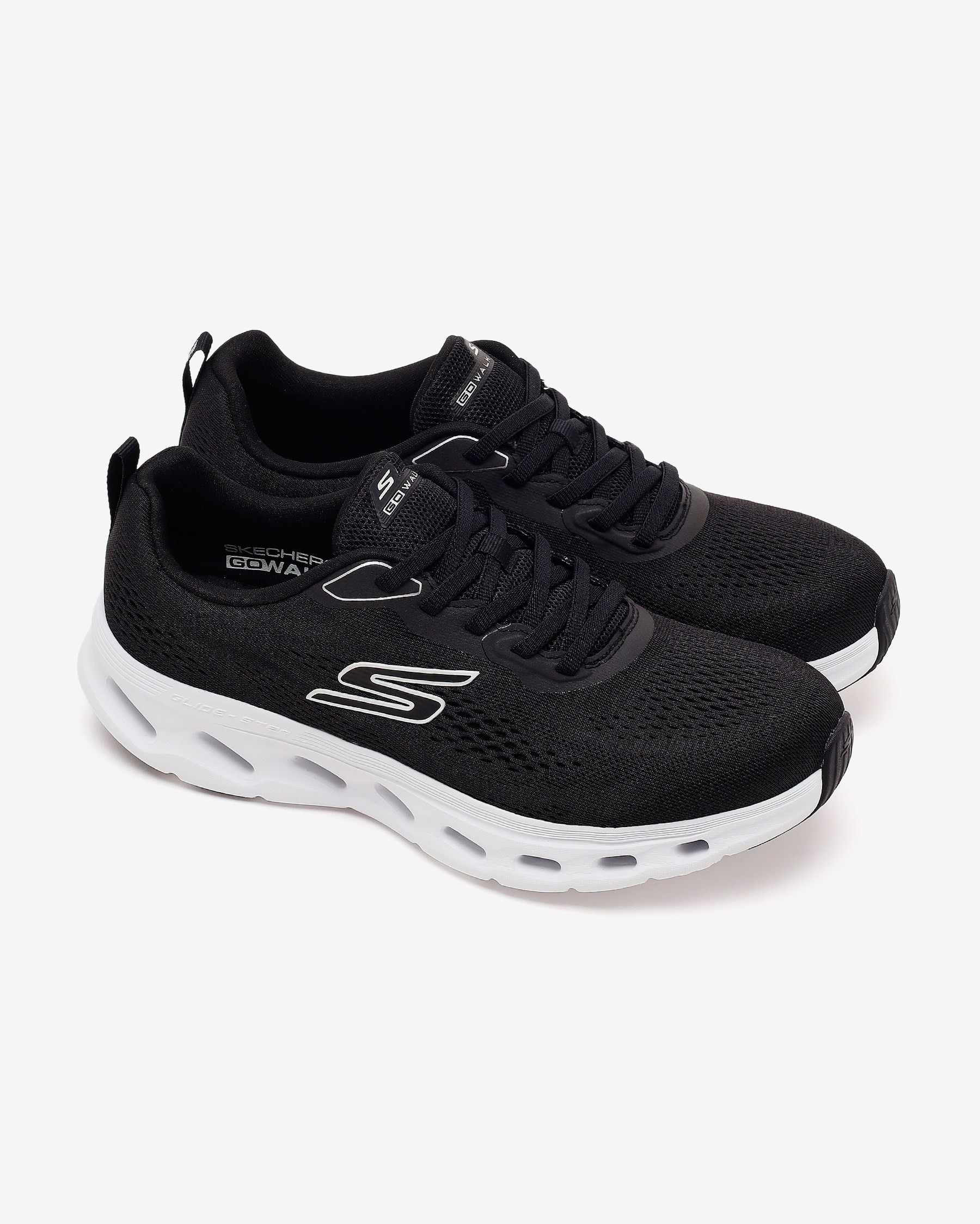 Skechers GO WALK GLIDE-STEP 2.0 - KRISTEE Siyah/Beyaz