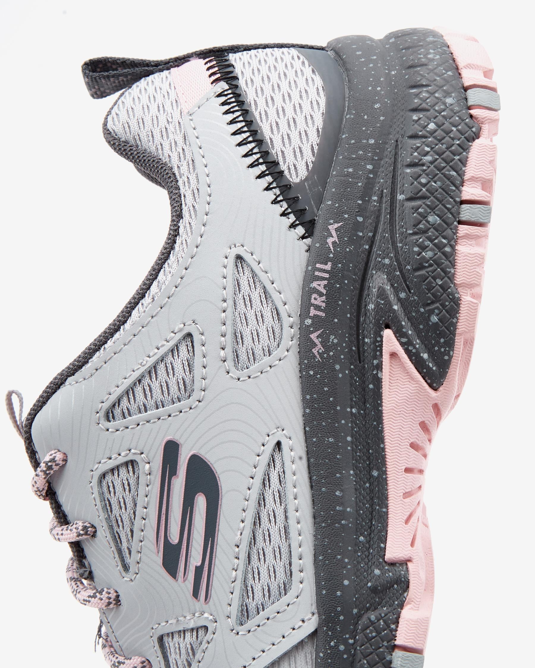 Skechers HILLCREST Gri/Pembe