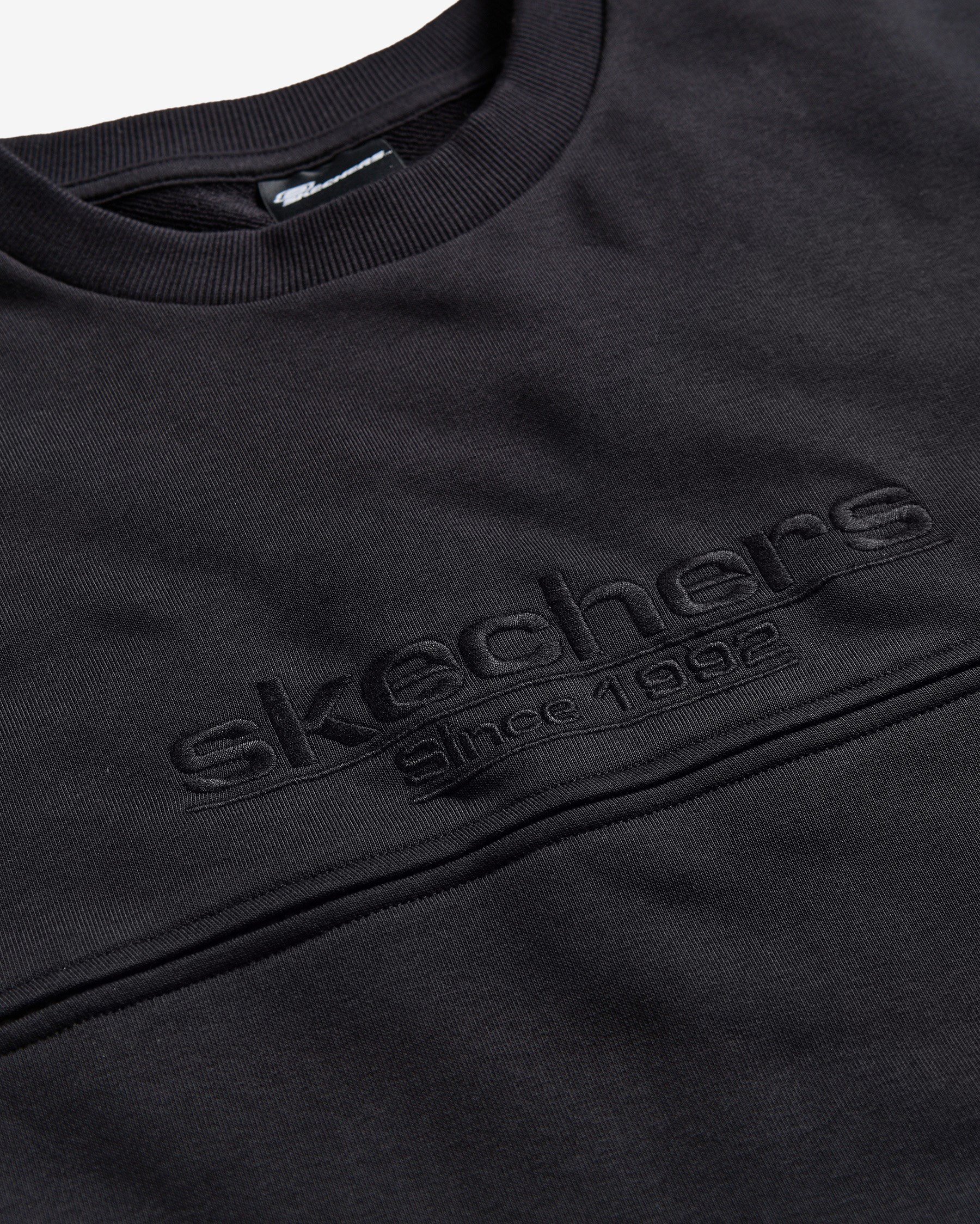 Skechers M Crewneck Sweatshirt Black