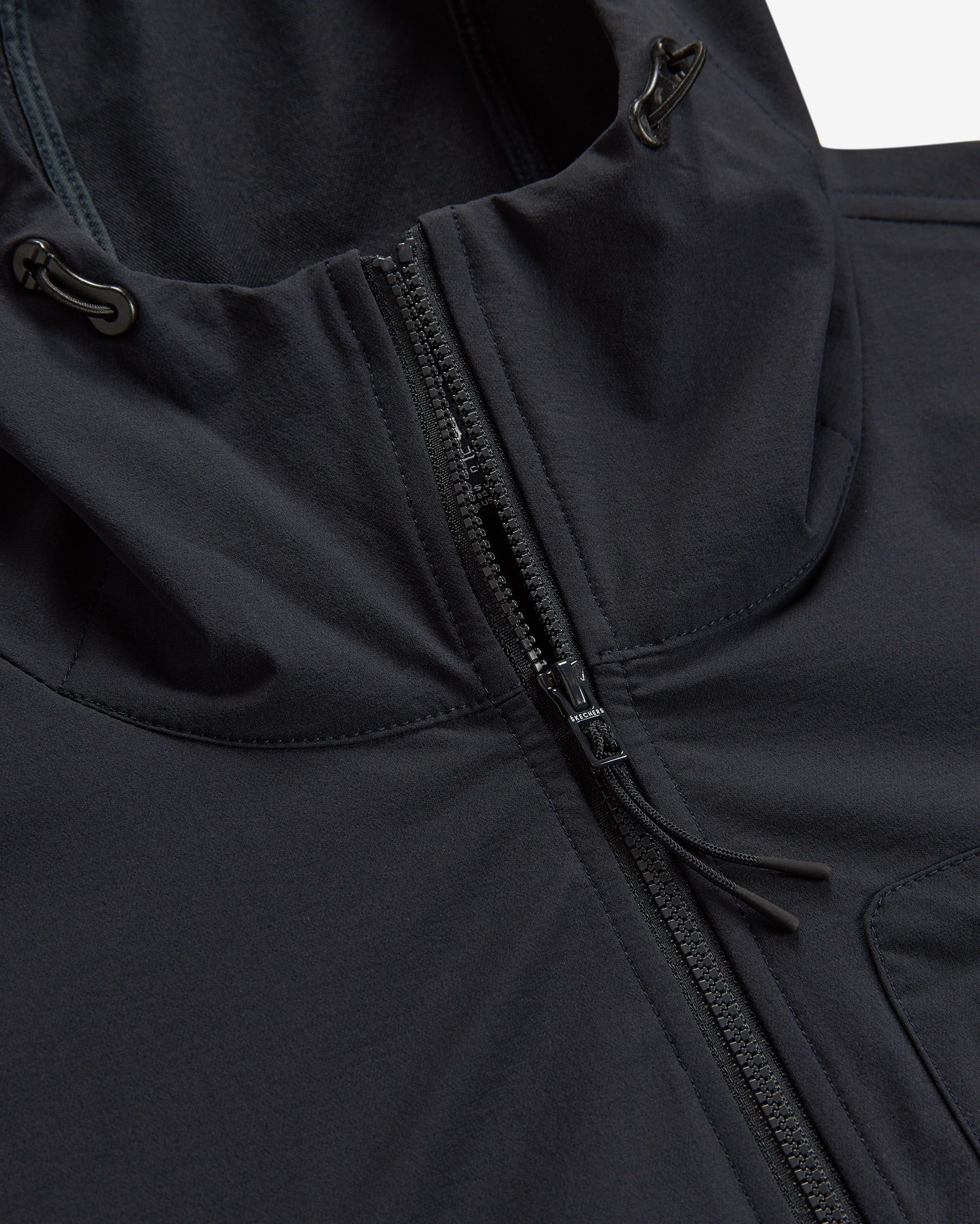 Skechers M Full Zıp Trai Jacket Siyah