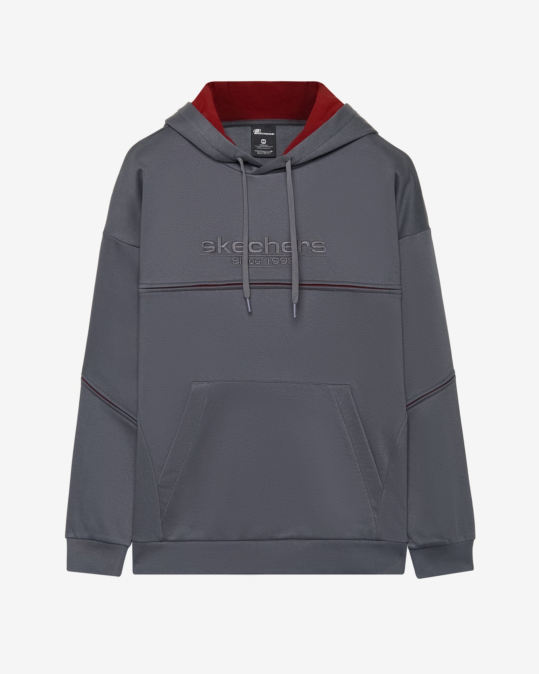 Skechers M Hoodie Sweatshirt Gray