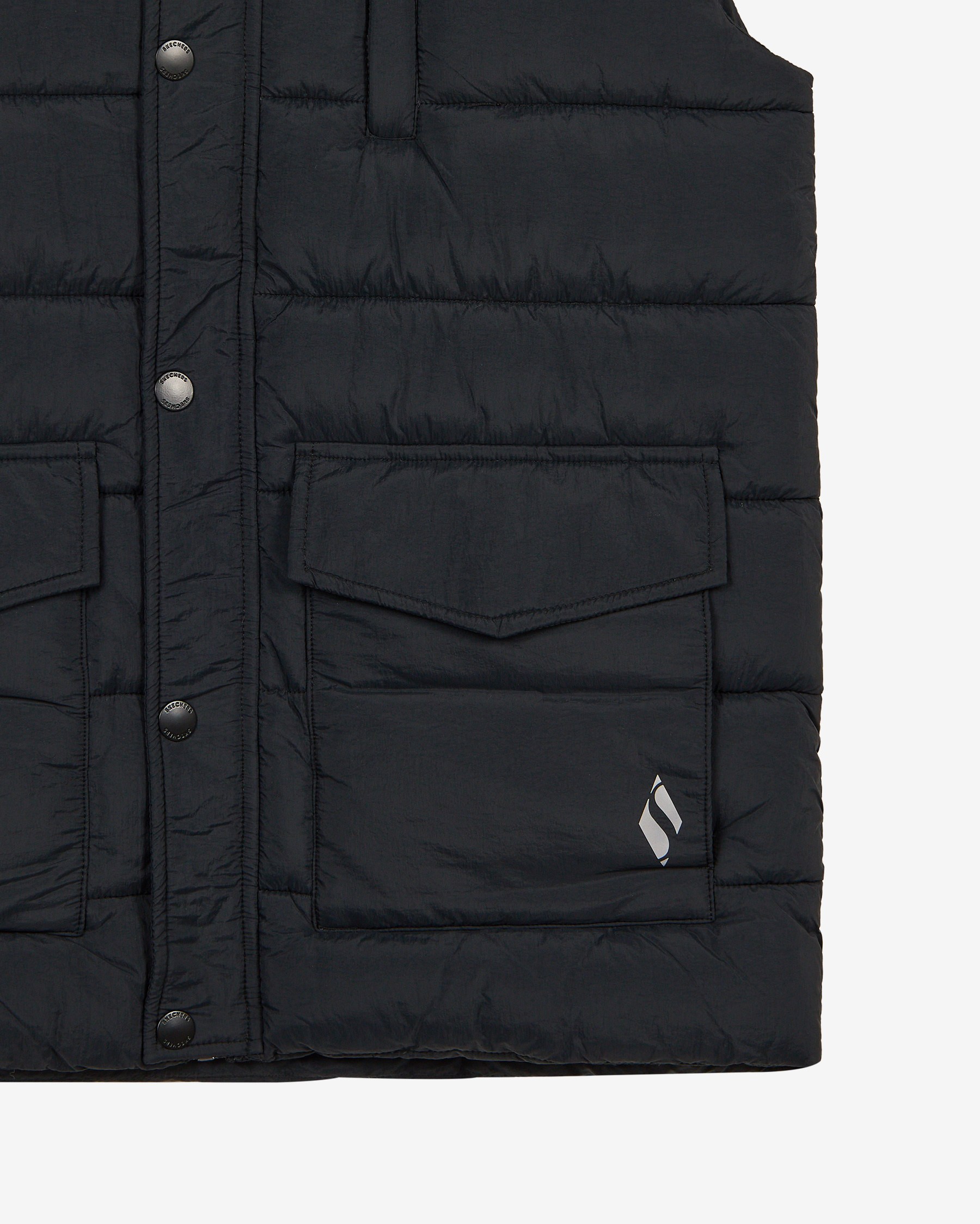 Skechers M Puffer Vest Siyah