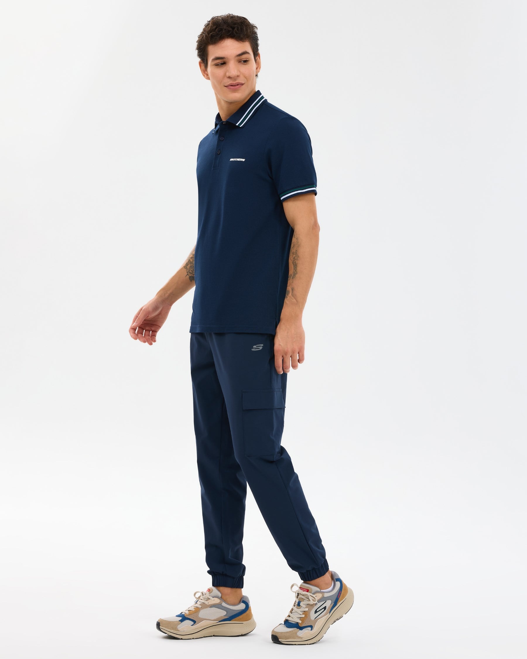 Skechers M Regular Fit Polo Navy