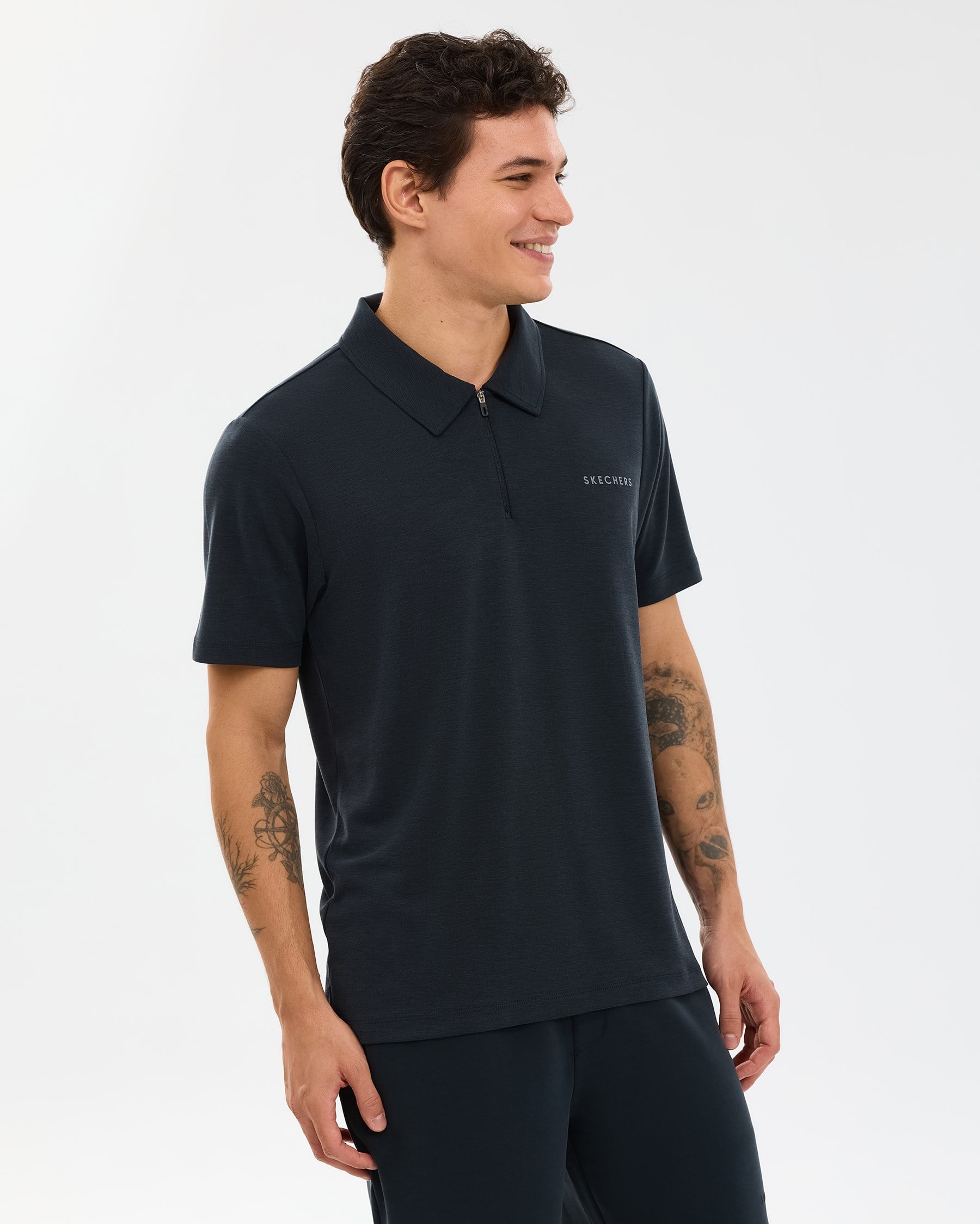 Skechers M Soft Touch Pique Polo Black