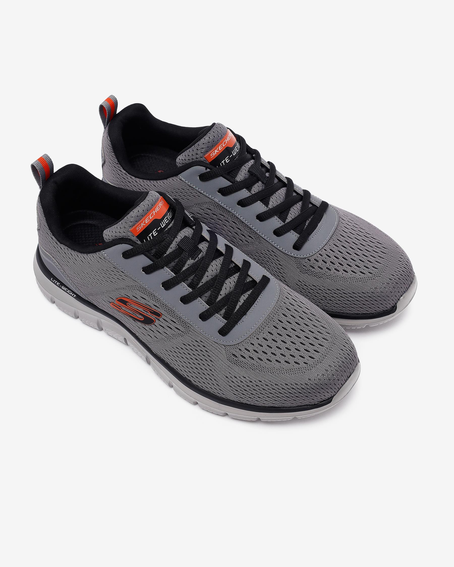 Skechers TRACK-LESHUR Gri/Turuncu