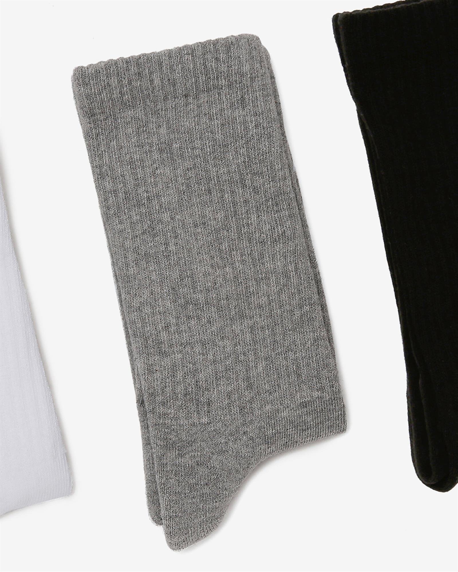 Skechers U Crew Cut Padded 3 Pack Sock Multi