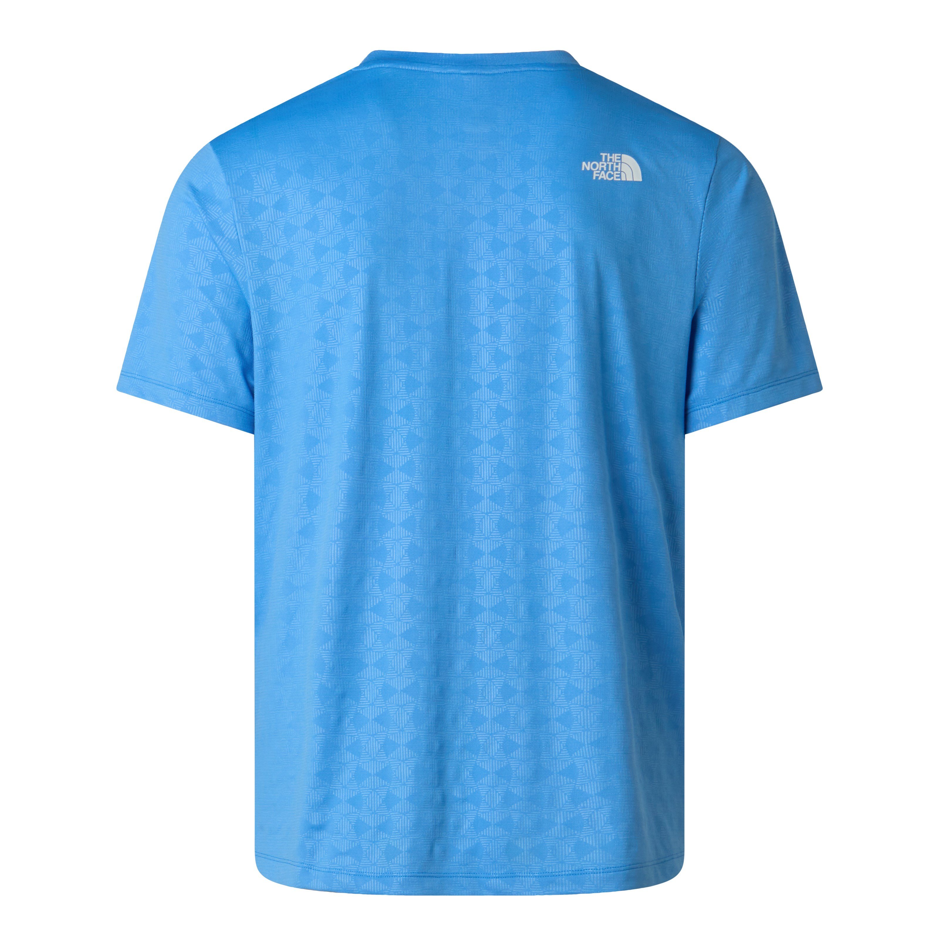 M 24/7 PENTADOME EMBOSSED REG SS TEE Blue