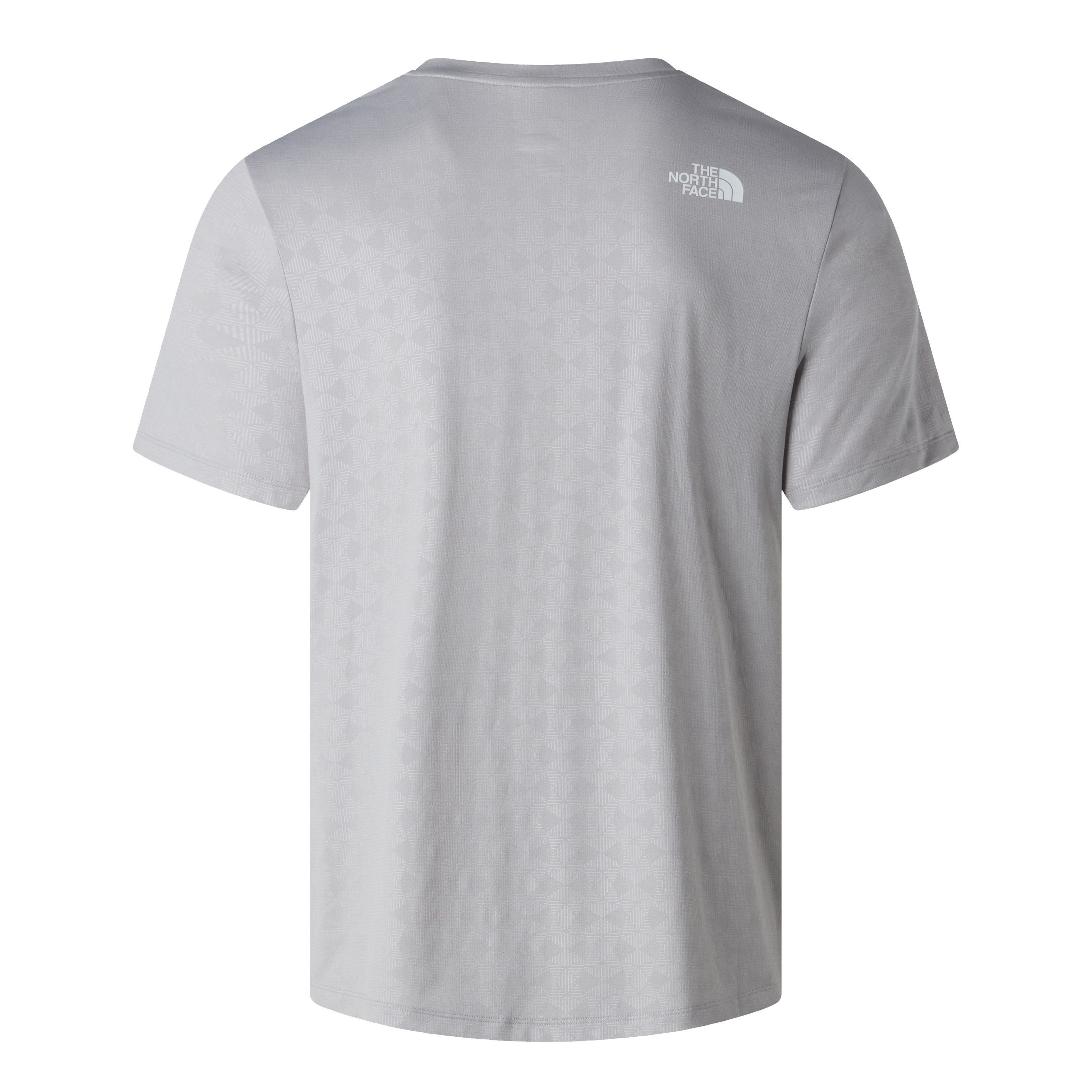 M 24/7 PENTADOME EMBOSSED REG SS TEE GREY