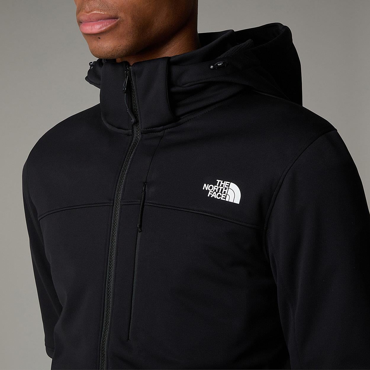 M DIABLO SOFTSHELL DETACHABLE HOOD Black