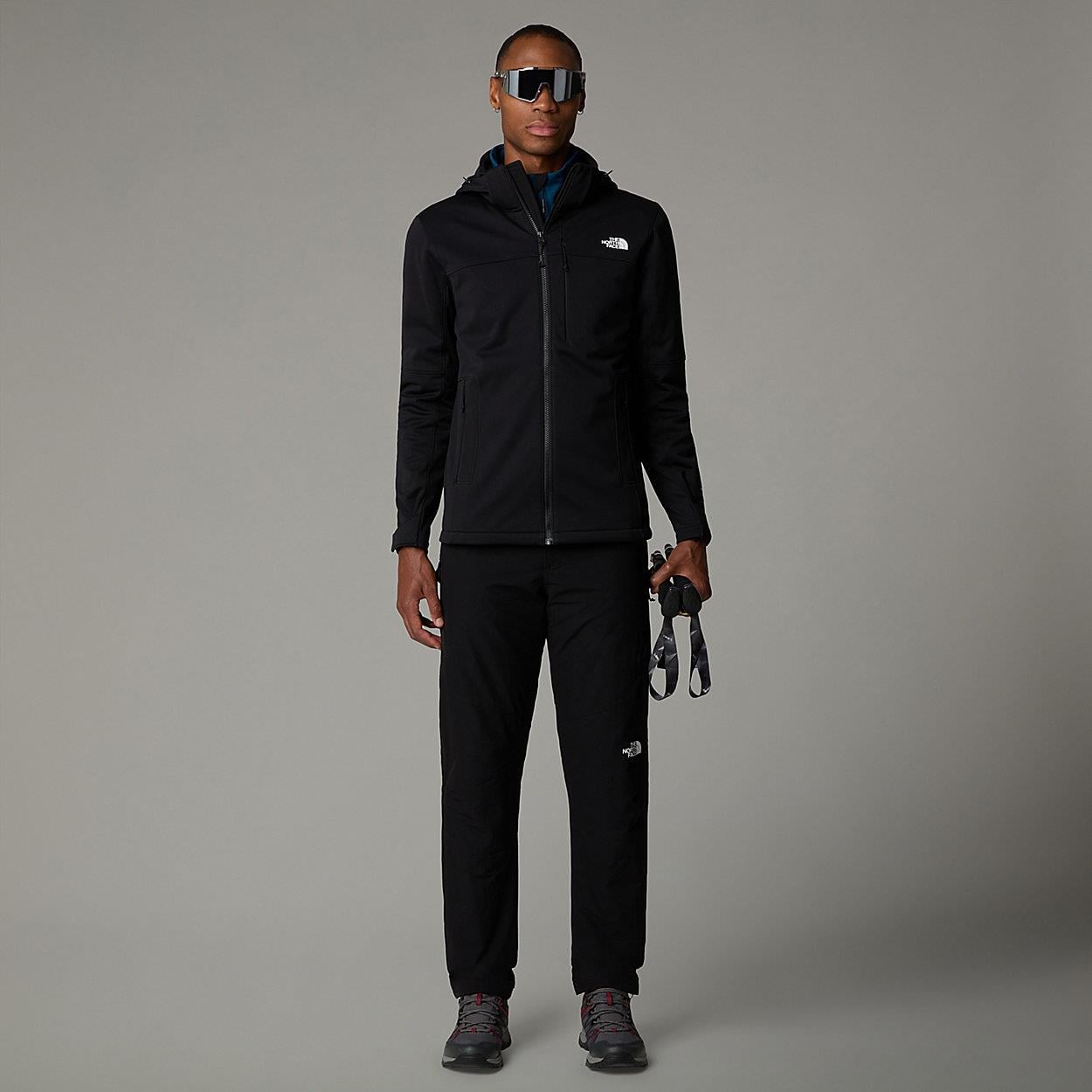 M DIABLO SOFTSHELL DETACHABLE HOOD Black