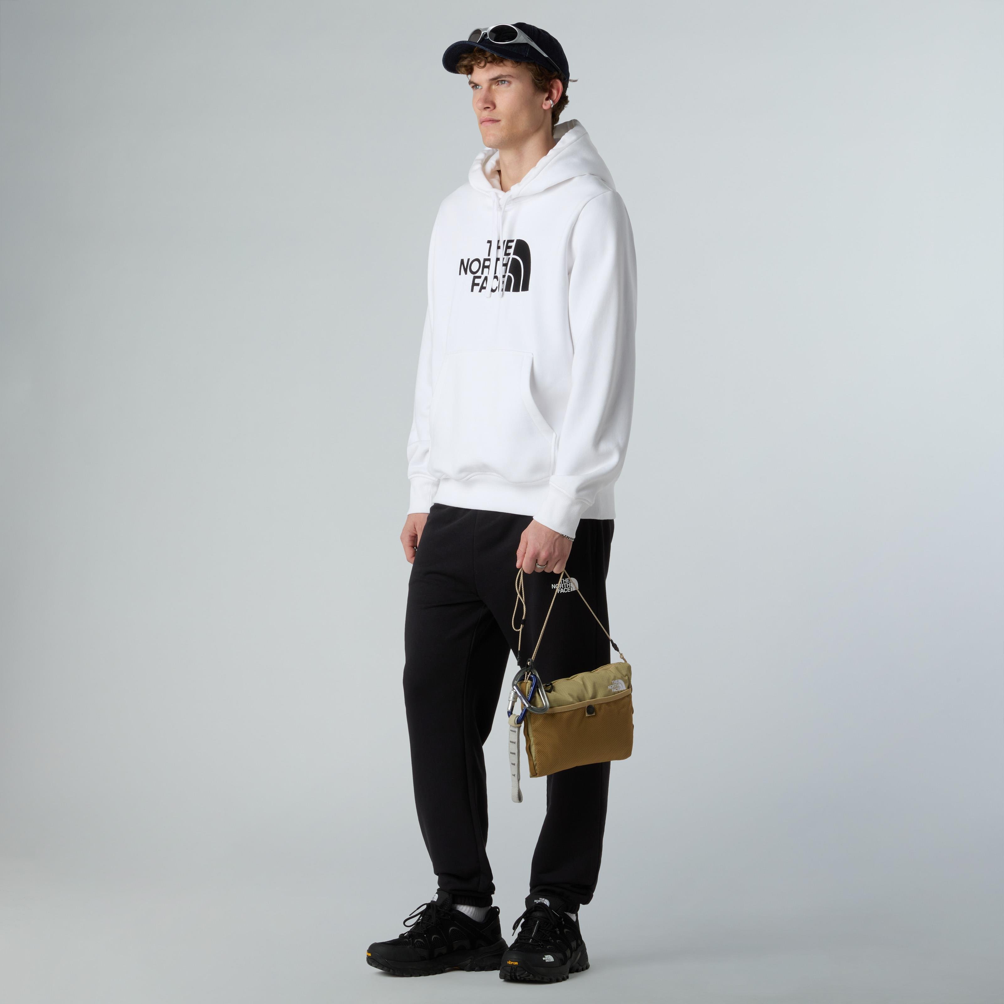 M DREW PEAK REGULAR HOODIE WHITE